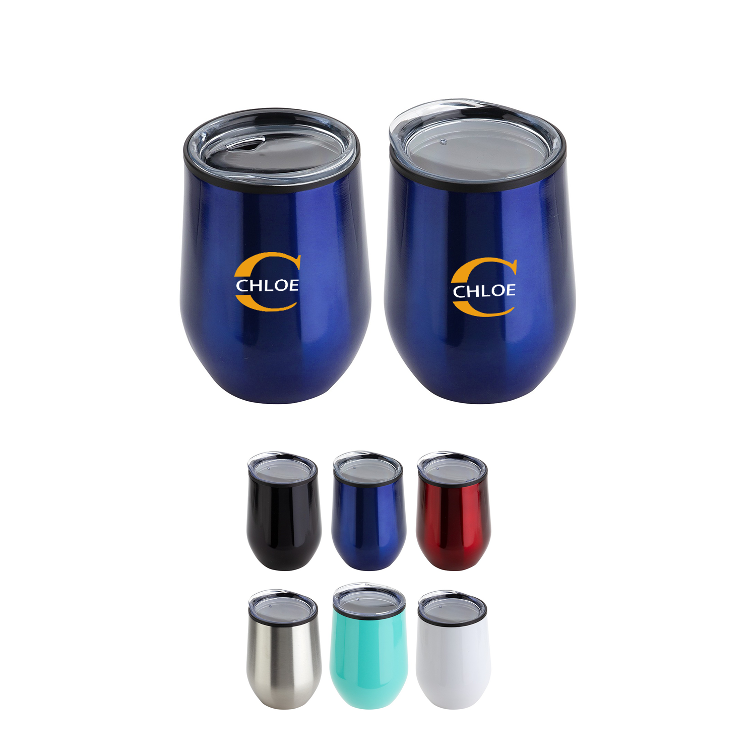 12oz Stainless Steel Insulated Tumbler with Lid