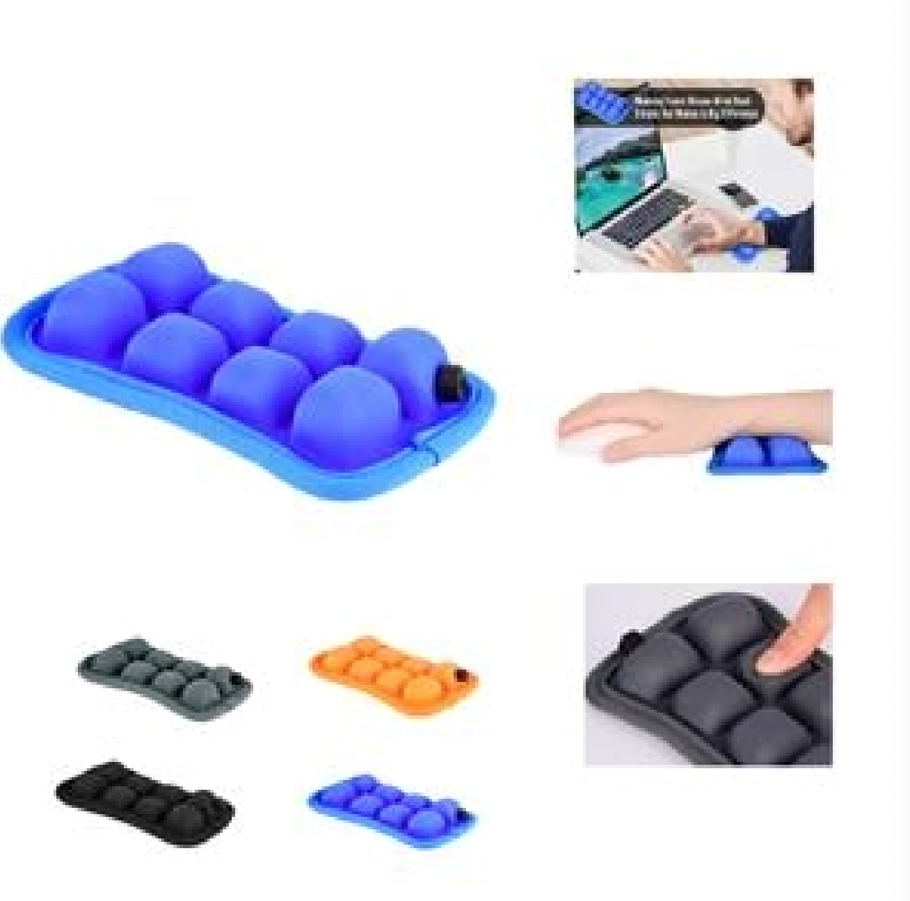3D airbag wrist pad