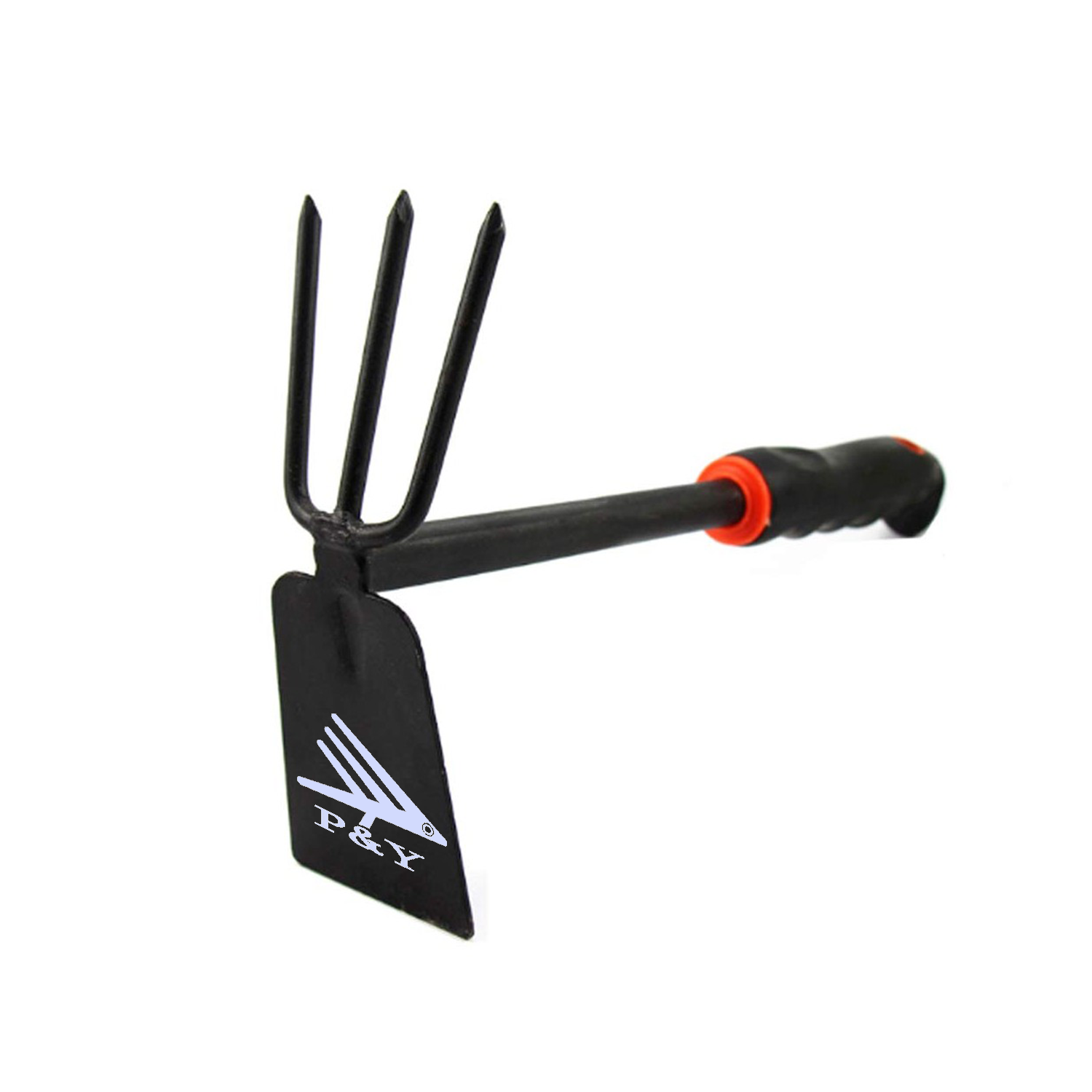 2 in 1 Garden Fork Prong and Hoe