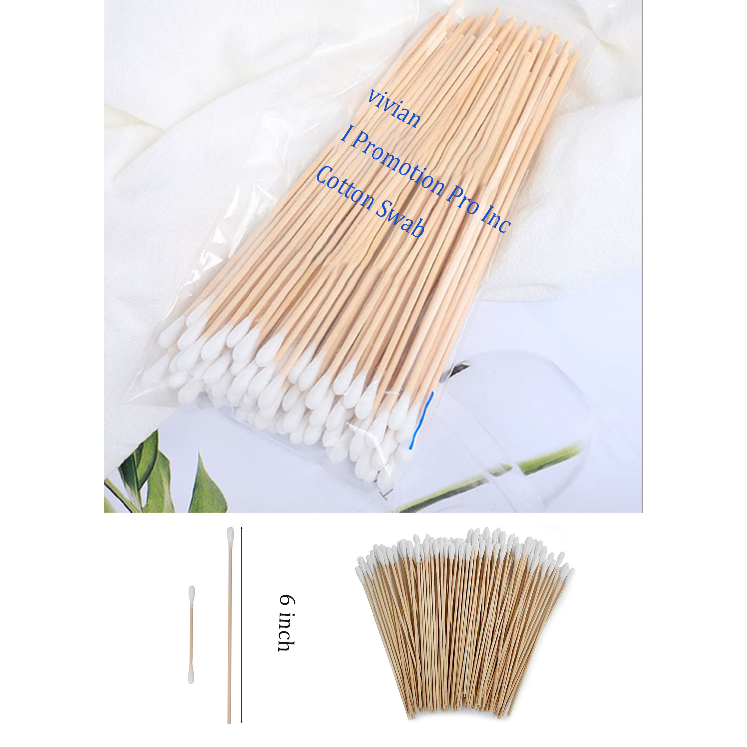 Disinfection And Sterilization Cotton Sampling Swabs