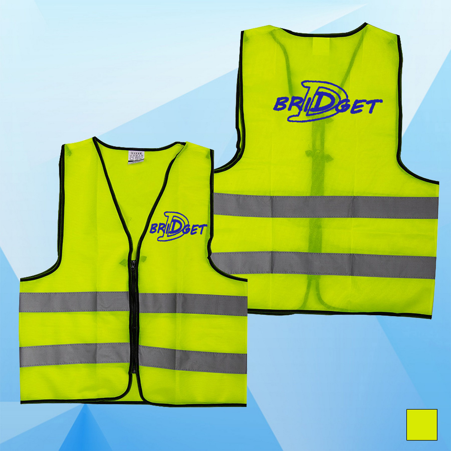 Adult Unisex Reflective Safety Vest