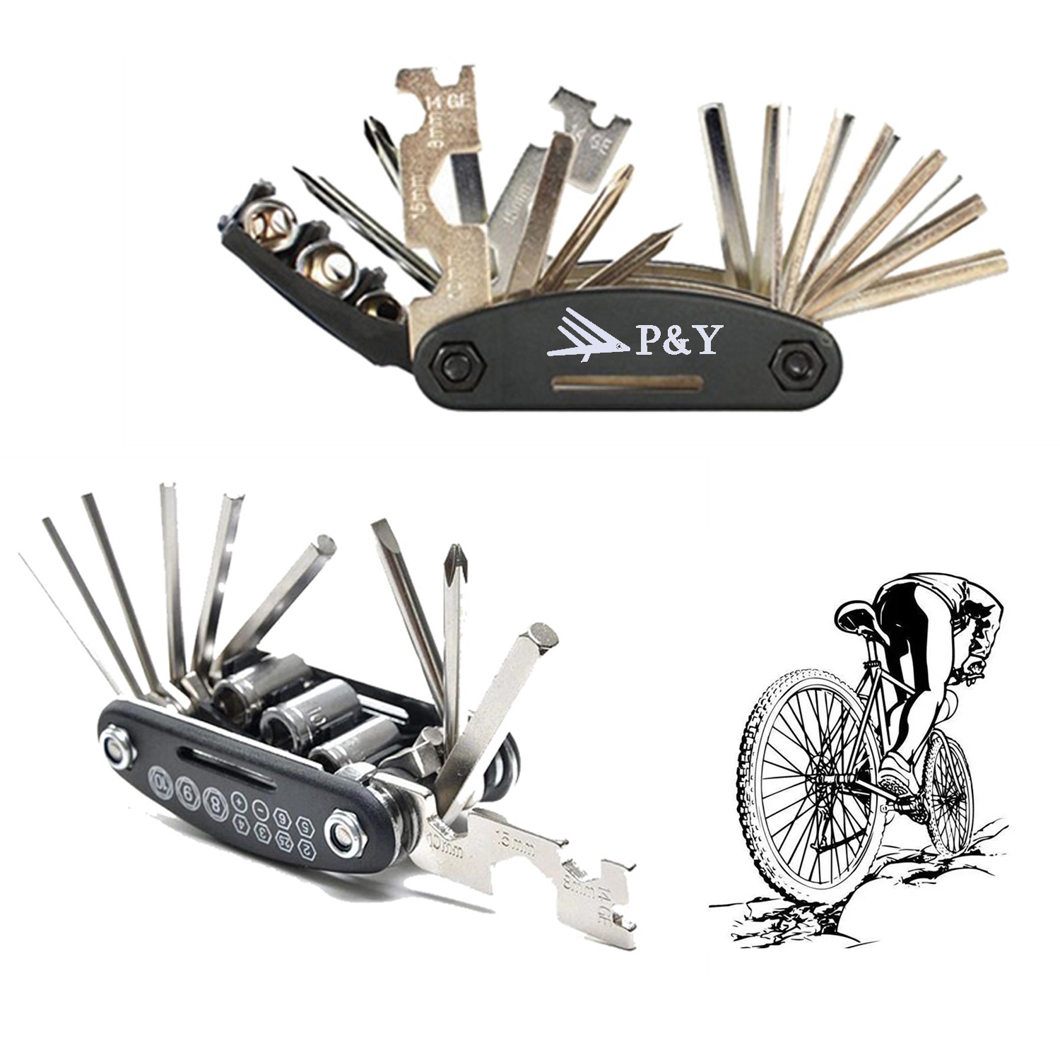 11-in-1 Bike Repair Tool Kits