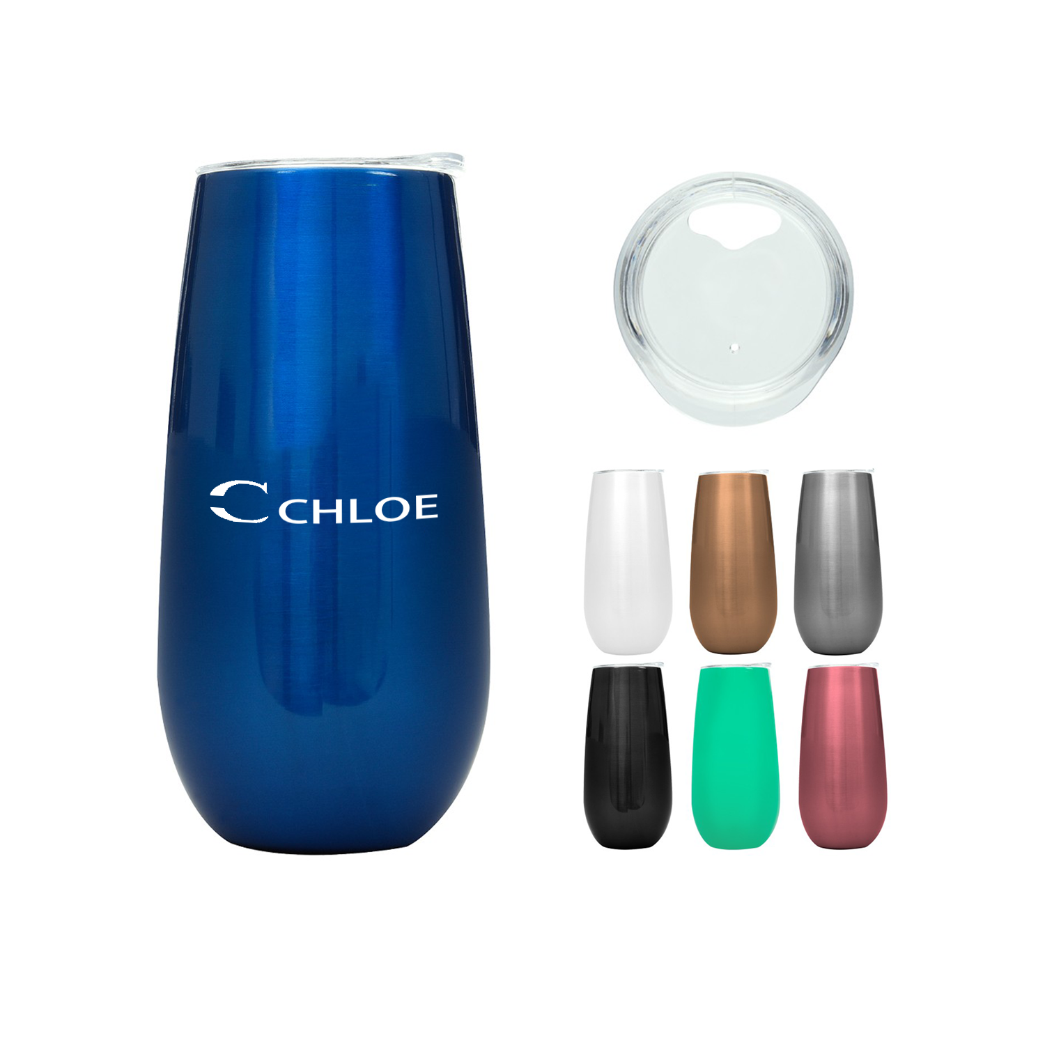 6 Oz. Stemless Champagne Flute