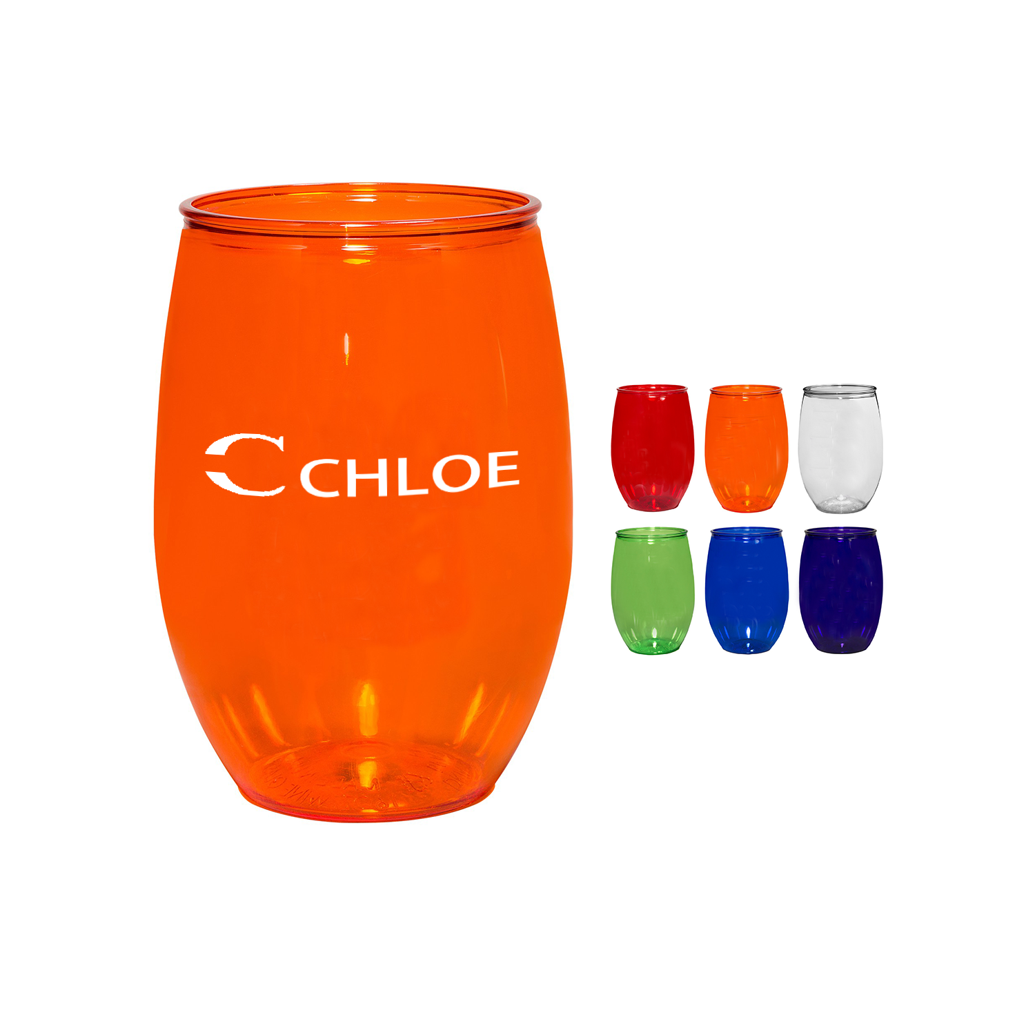 16 Oz. Stemless Wine Glass