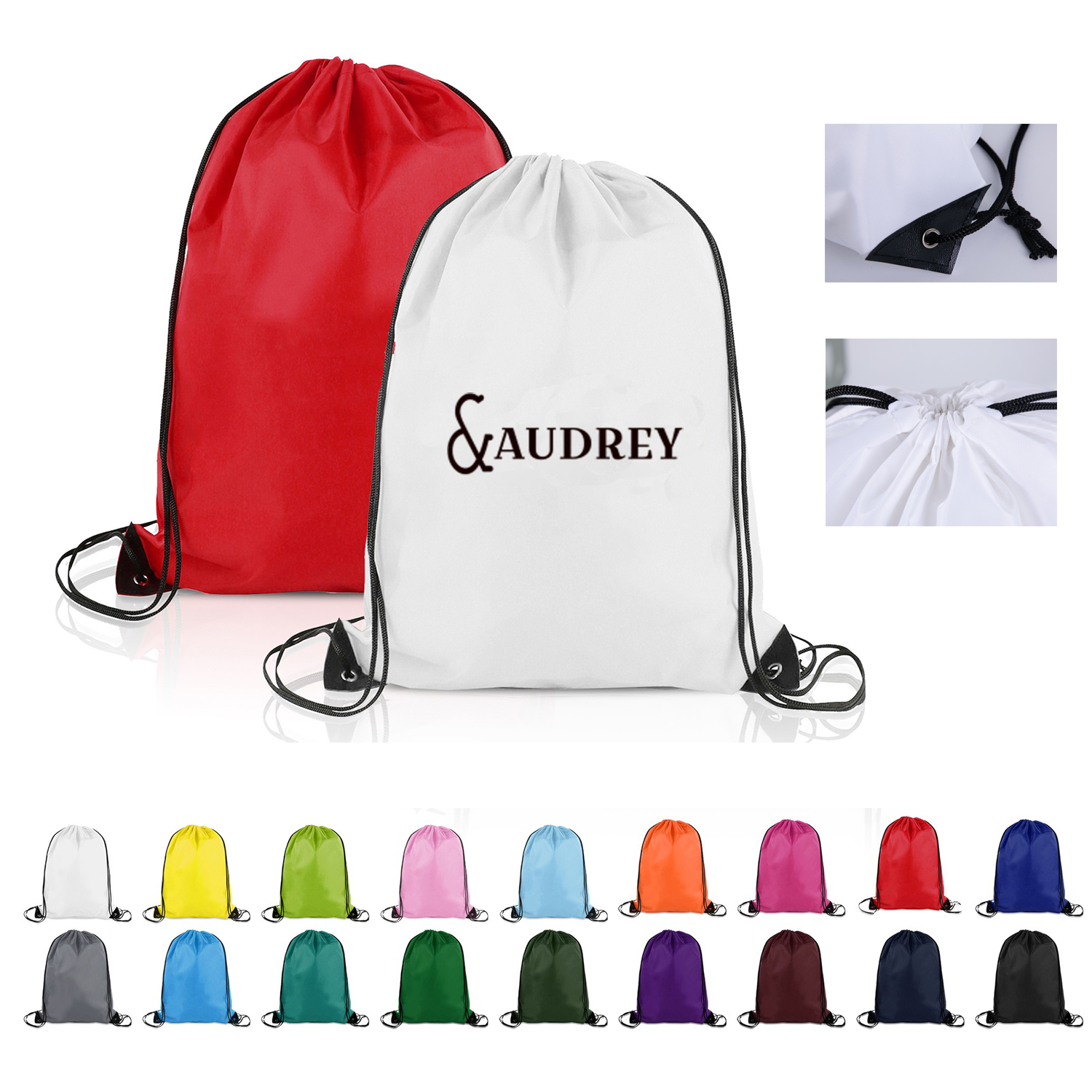 Multi-color Drawstring Sports Pack