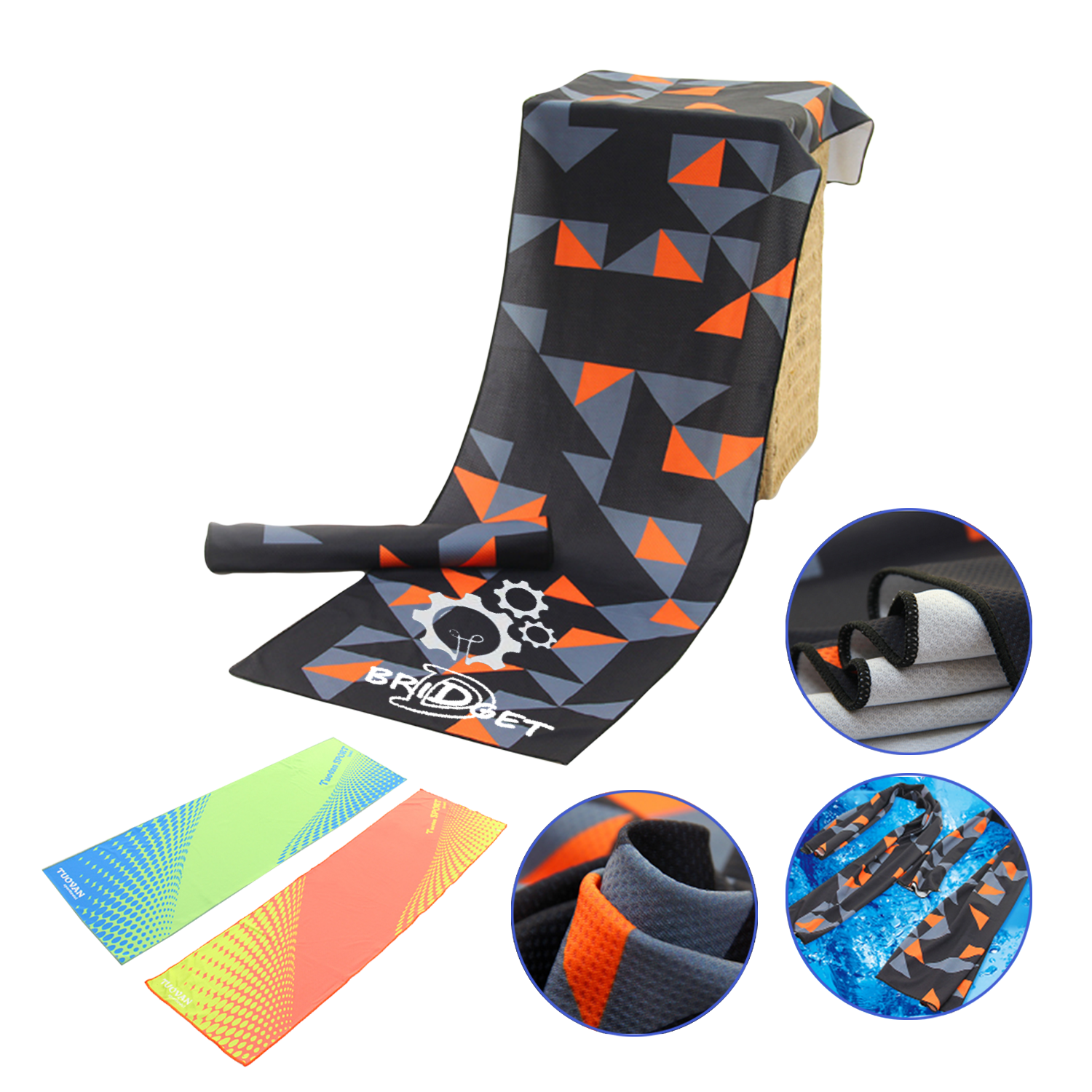 Polyester Printed Cold Towel