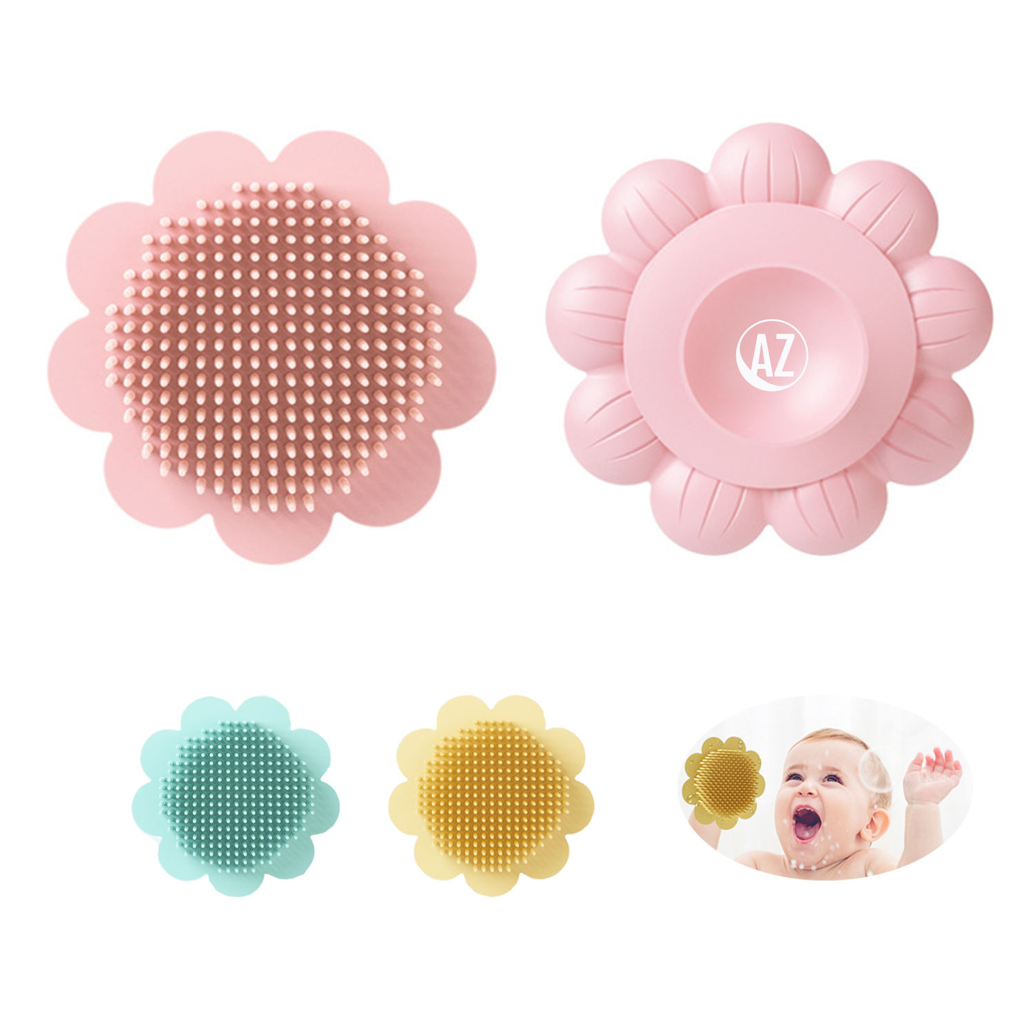 Silicone Shower Brush for Baby