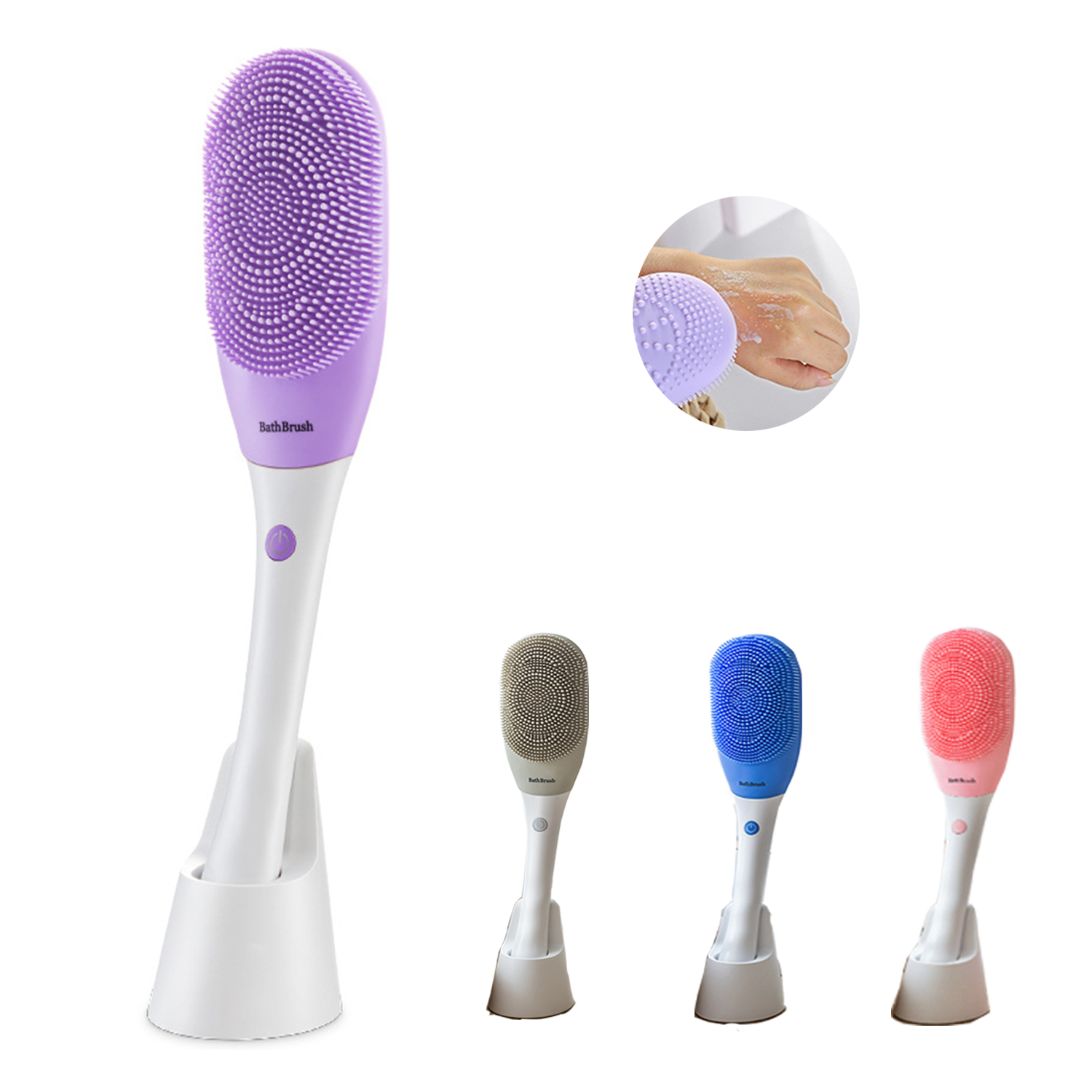Electric Bath Massage Brush for Cleaning