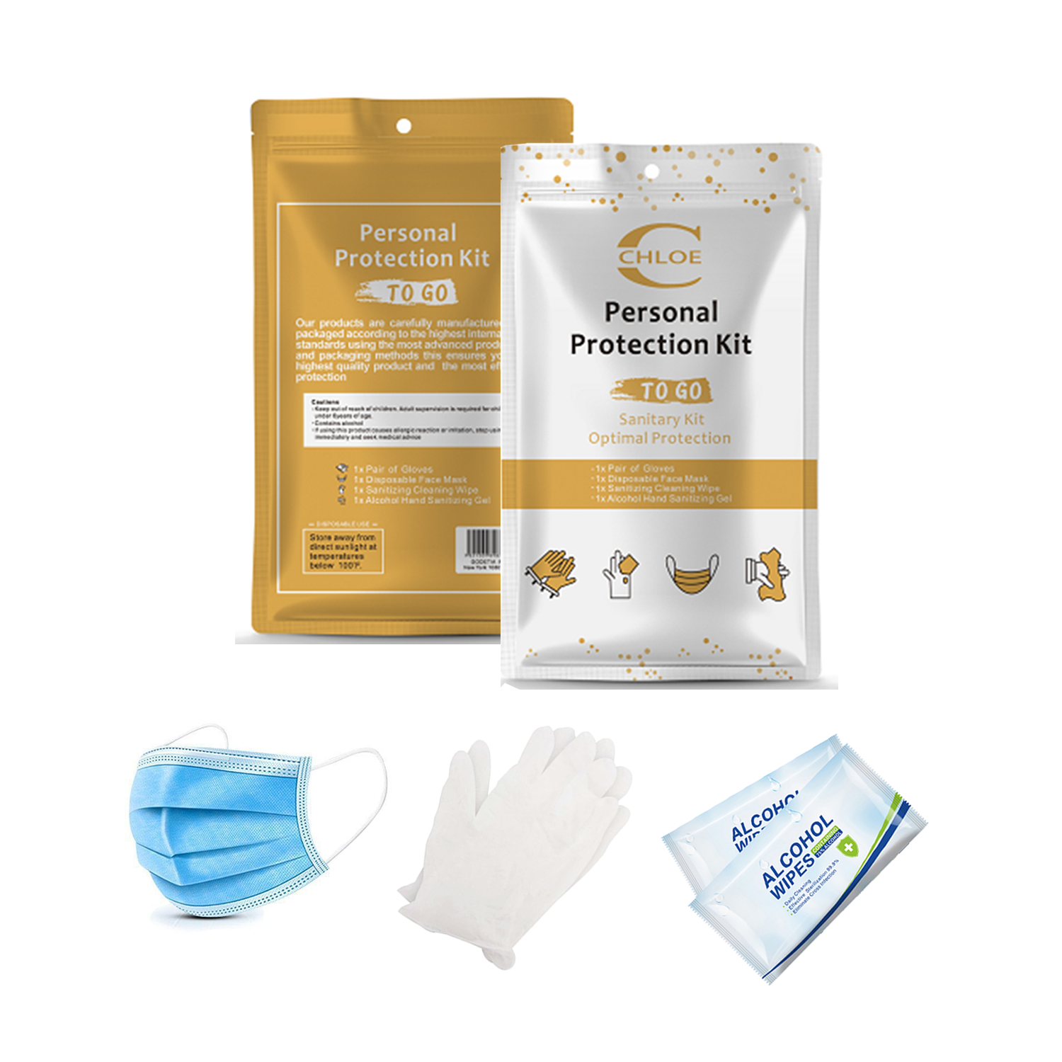 PPE Travel Personal Care Kit
