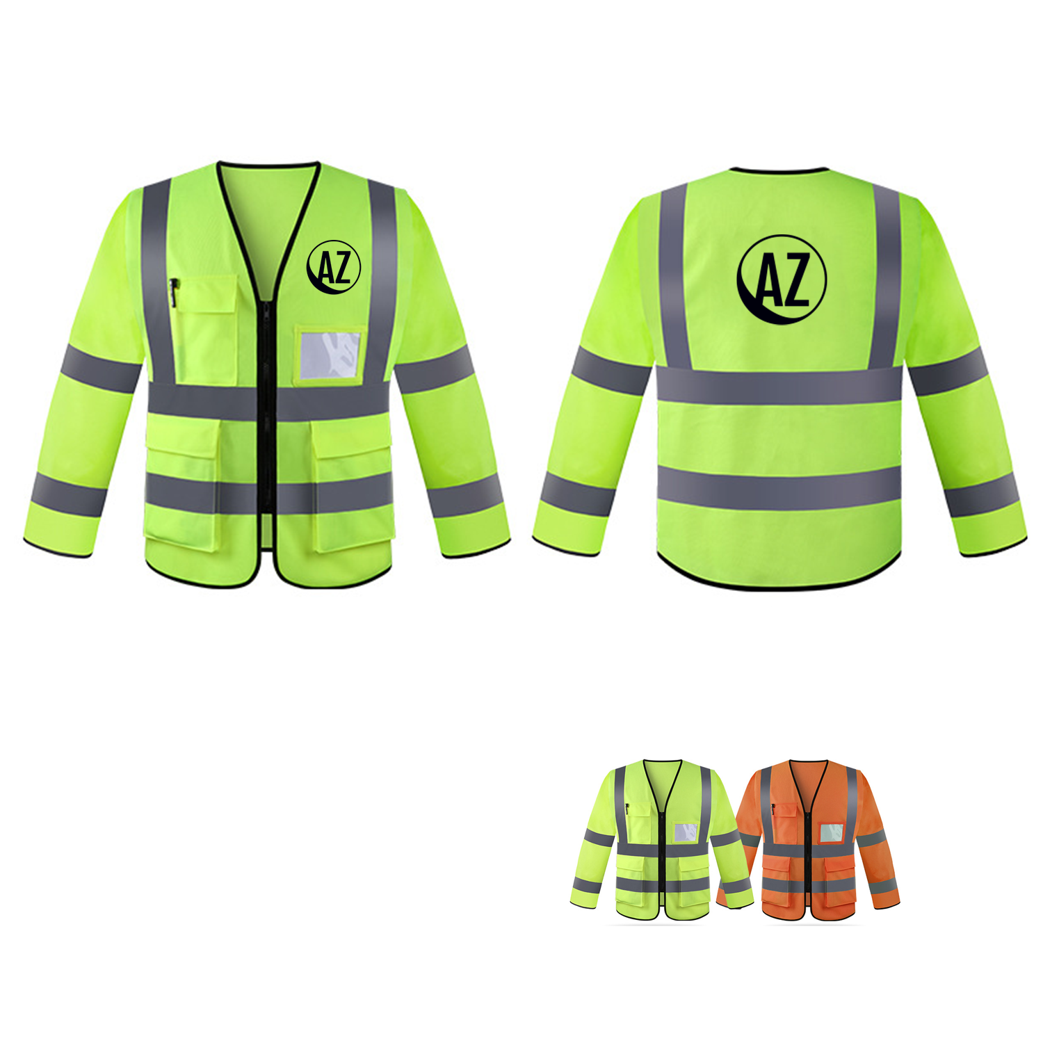 High Visibility Breathable Workwear Safety Jacket