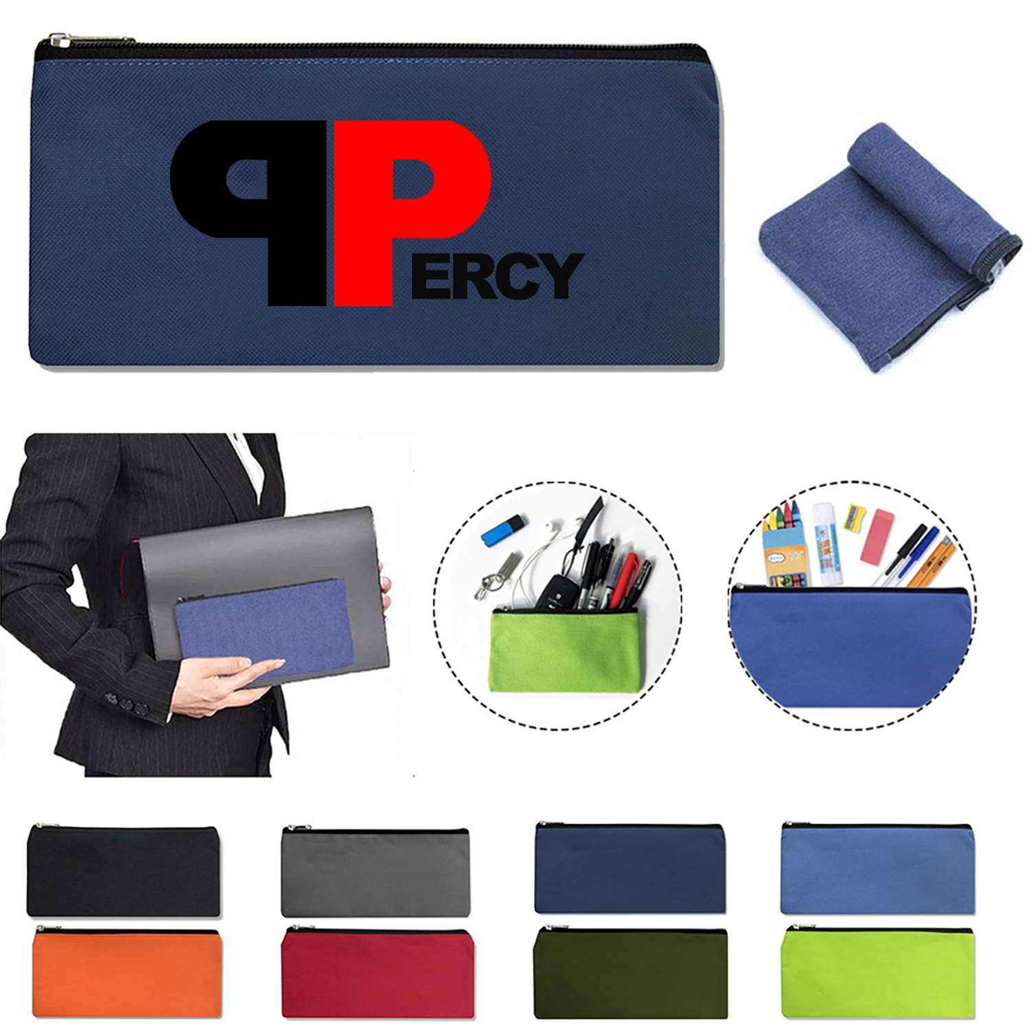 Classic Traditional Cloth Pencil Cases