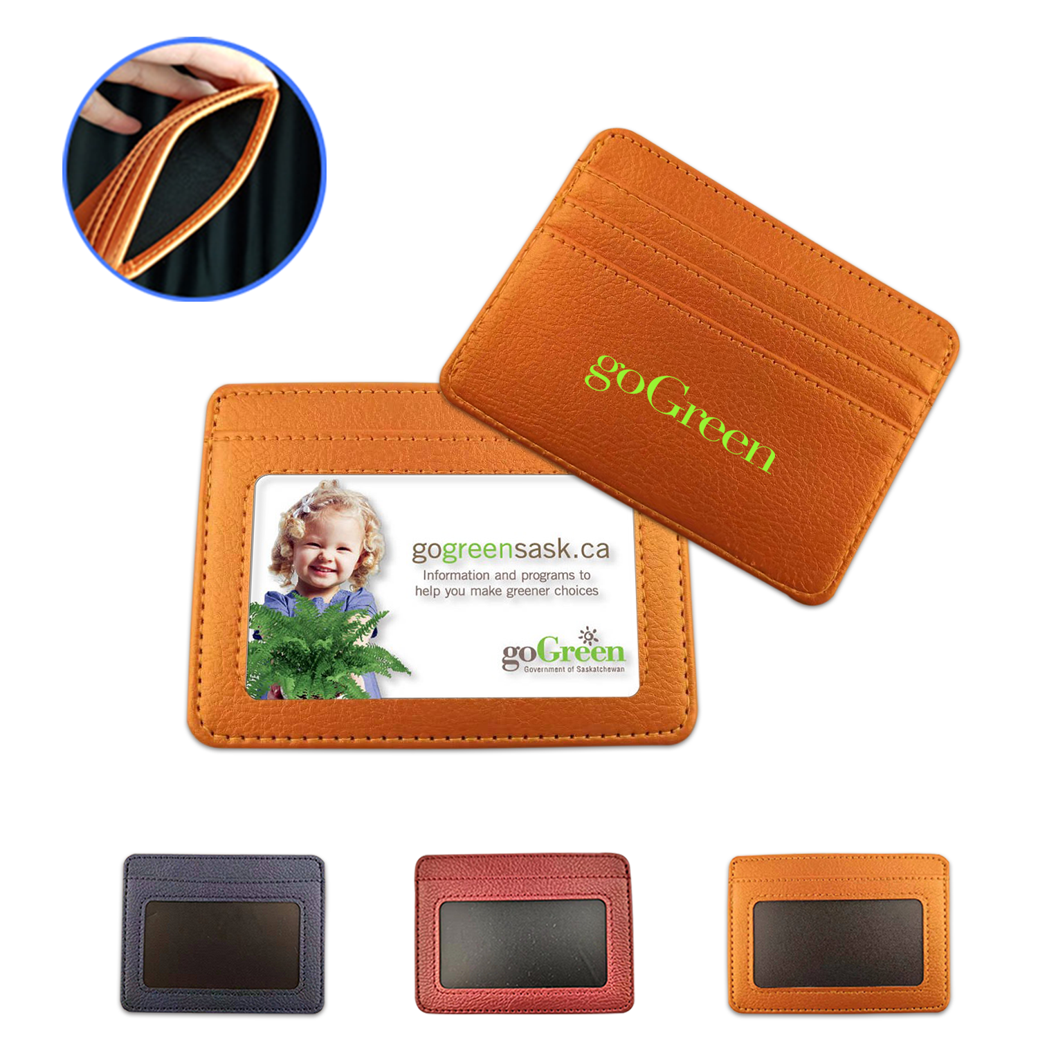 PU Leather Wallet Holder