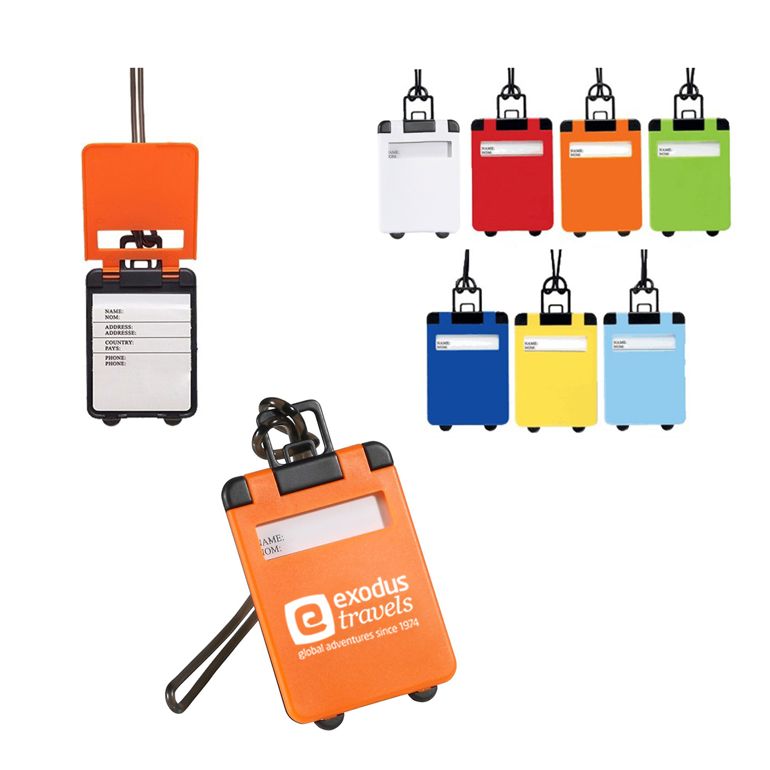 ABS Luggage Shaped Bag Tag