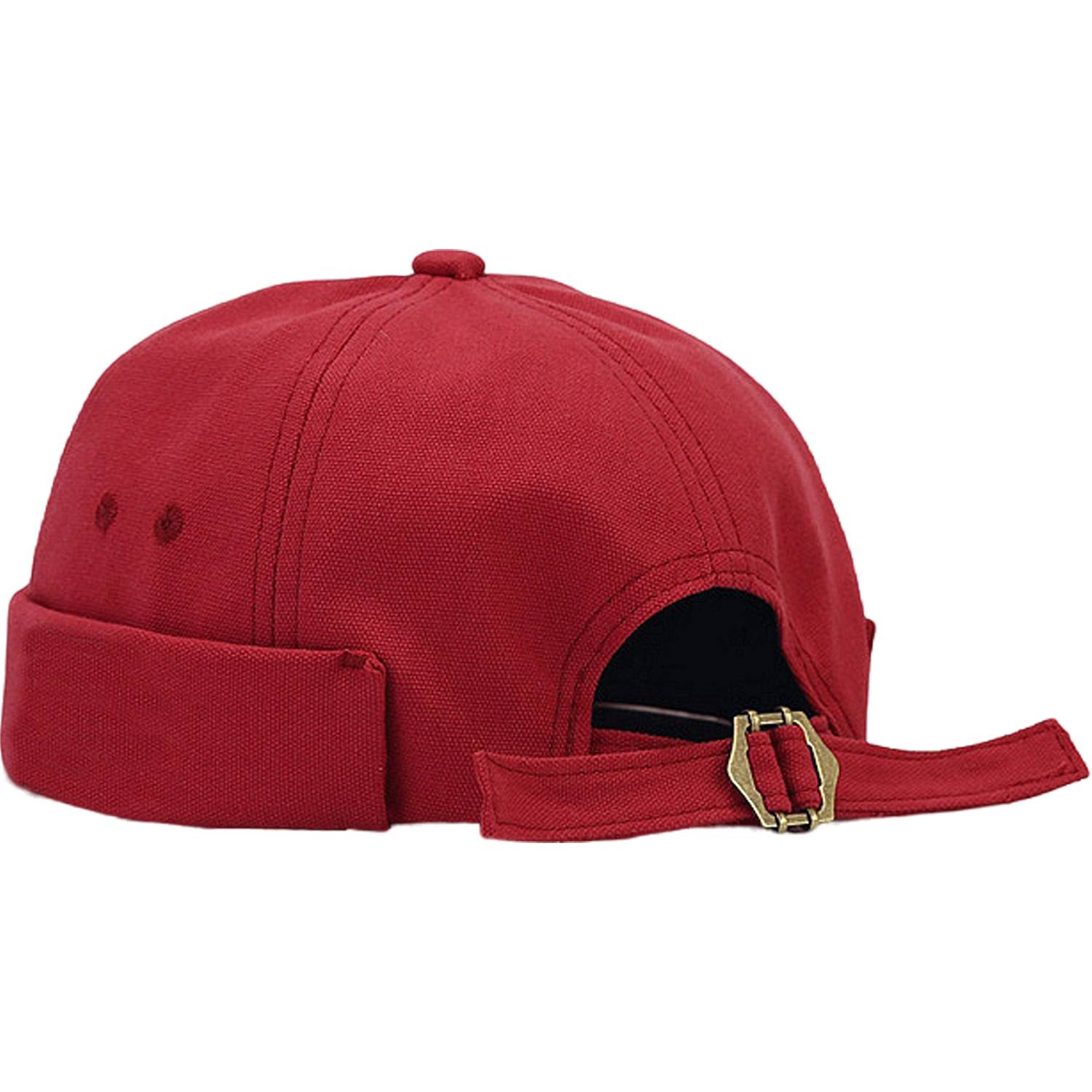 Adjustable Brimless Rolled Cuff Skull Caps - Image 16