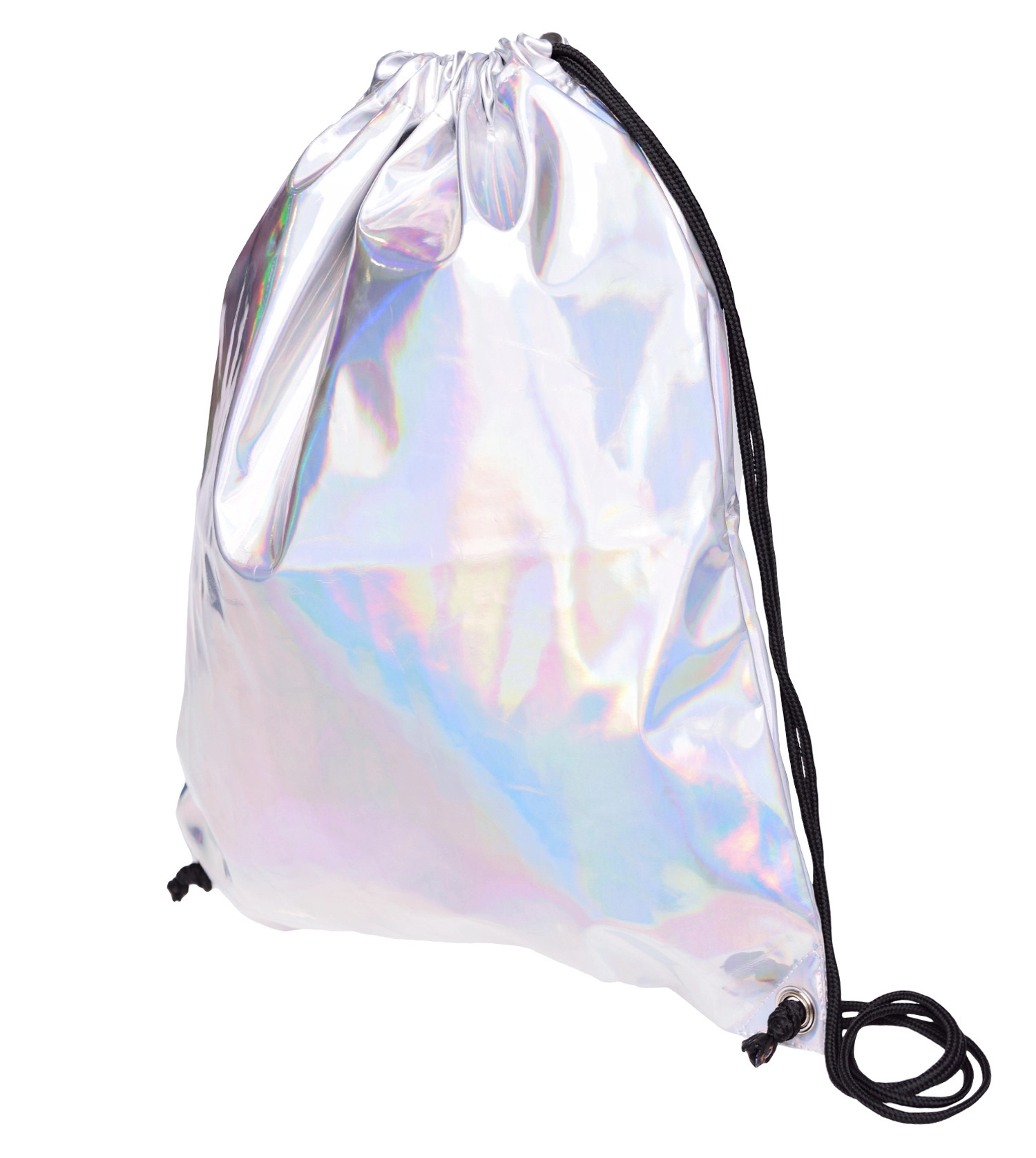 Laser Holographic Personality Shiny Reflective Drawstring