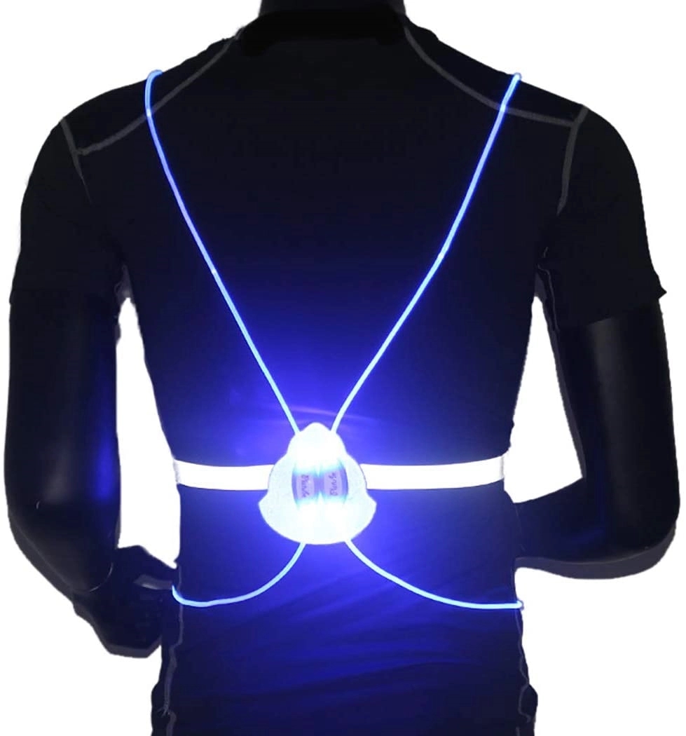 LED Flashing Reflective Running Sports Safety Vest