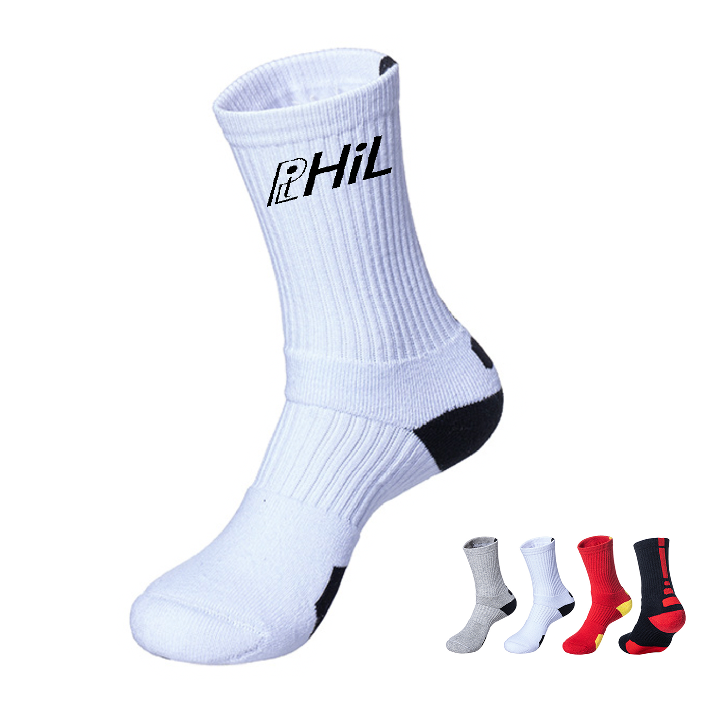 Men's Sport Cotton Crew Socks