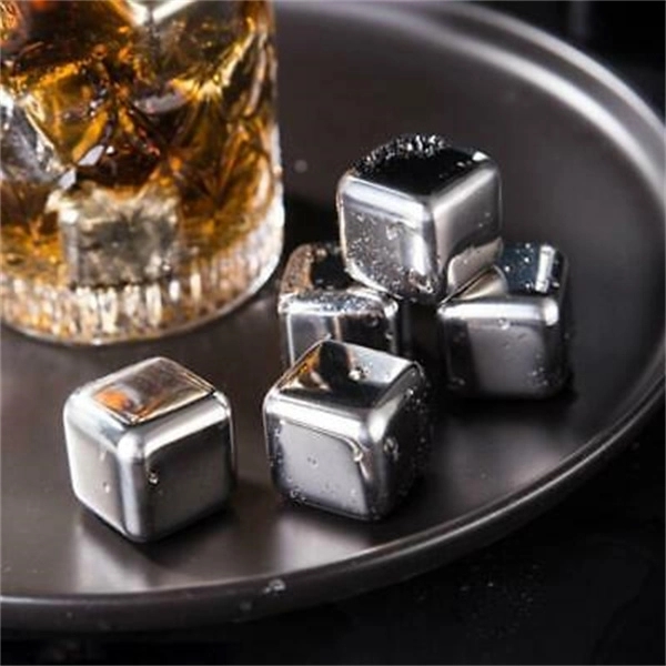304 Stainless Steel Cubes Ice Stone - Image 3