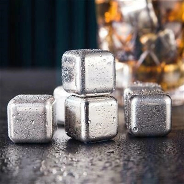 304 Stainless Steel Cubes Ice Stone - Image 4