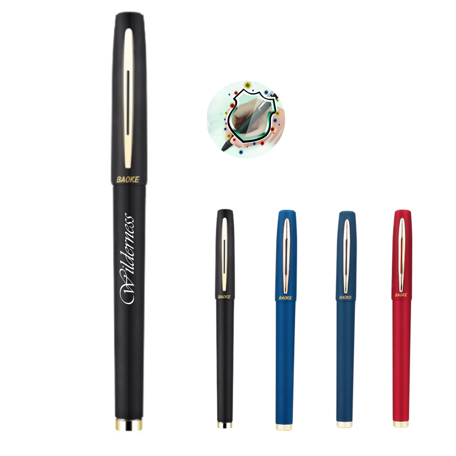 Ballpoint Pen-Antimicrobial Additive