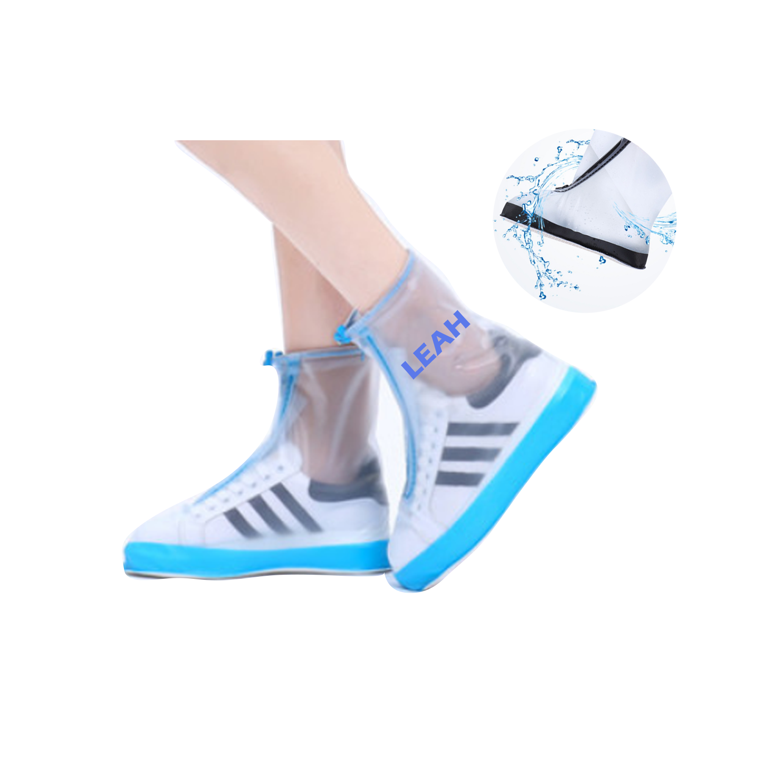 Zipper closure Waterproof Shoe Covers