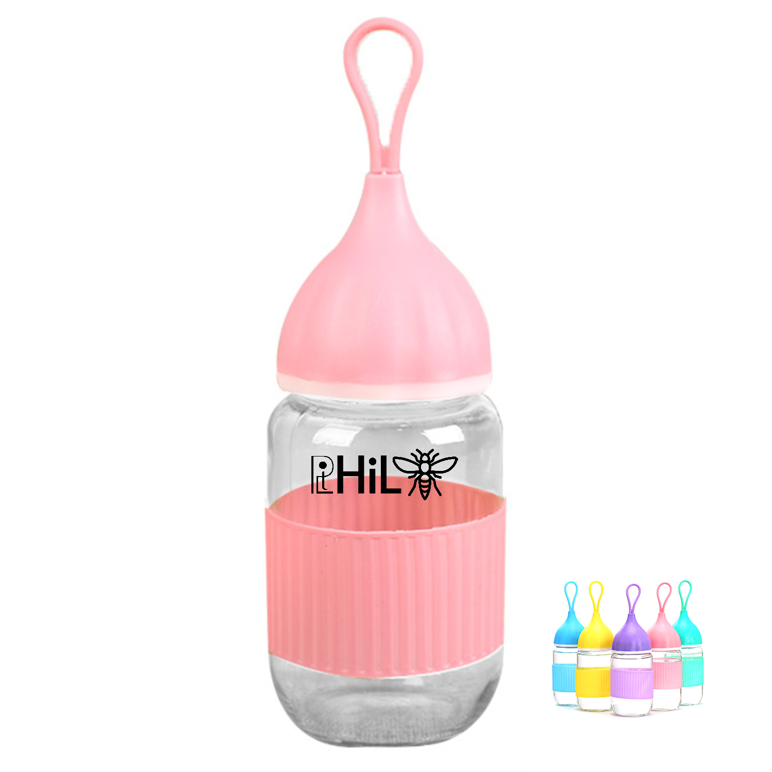 9.5 Oz. Portable Glass Bottle