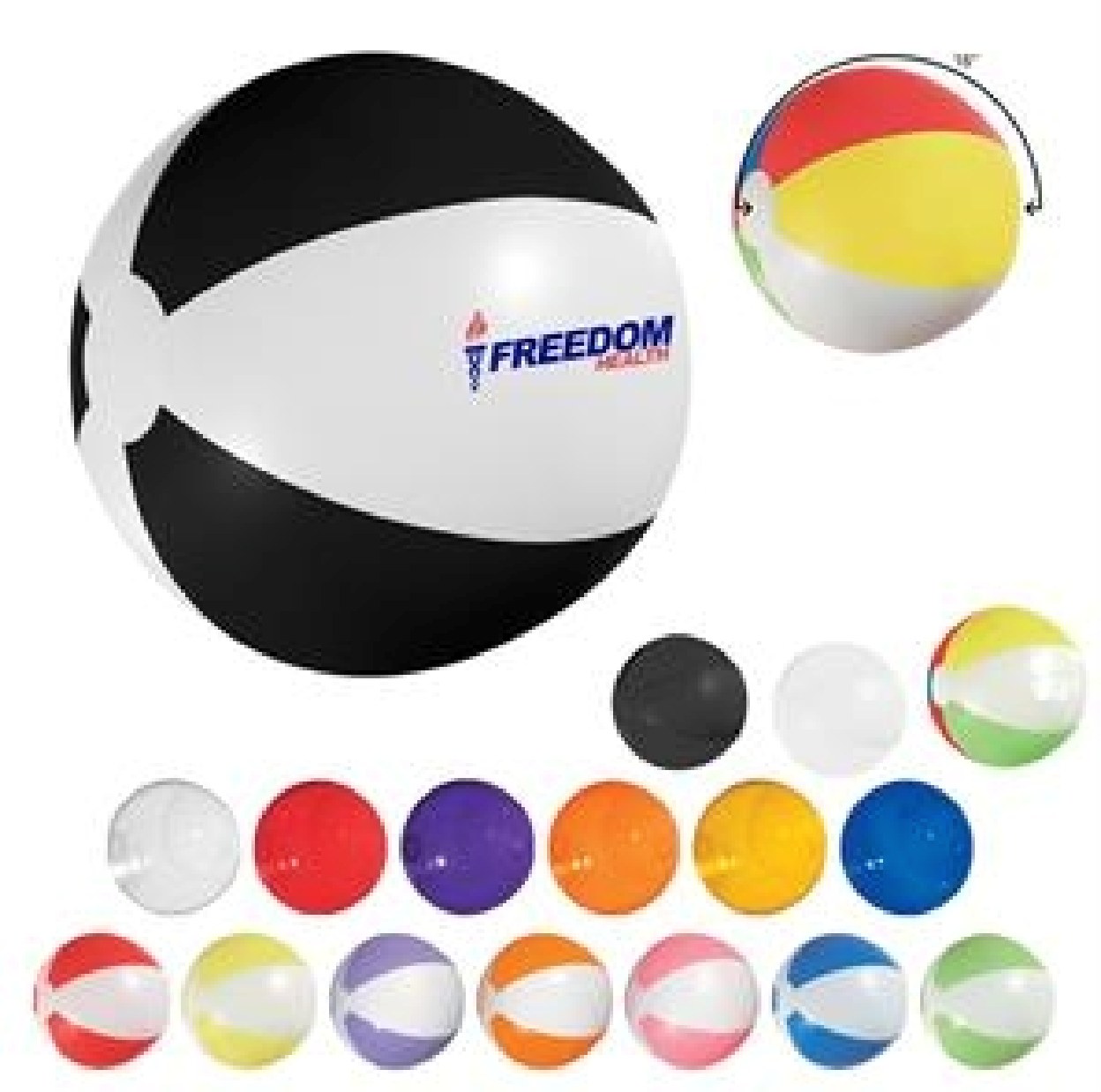 Colorful beach ball