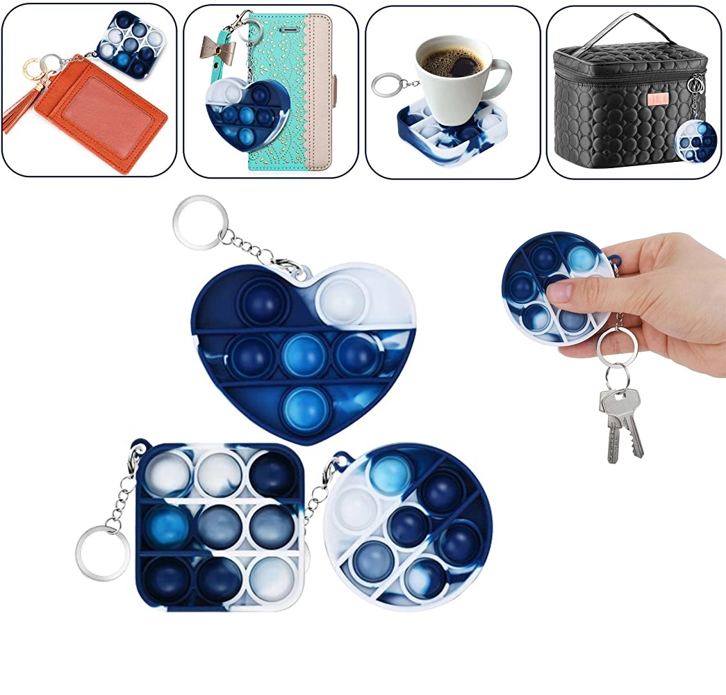 Push Bubble Pops Fidget Sensory Antistress Kids Toy