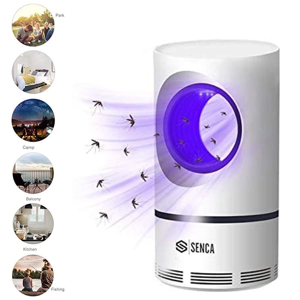 Solar Bug Zapper LED Light Insect Mosquito Killer Lamp