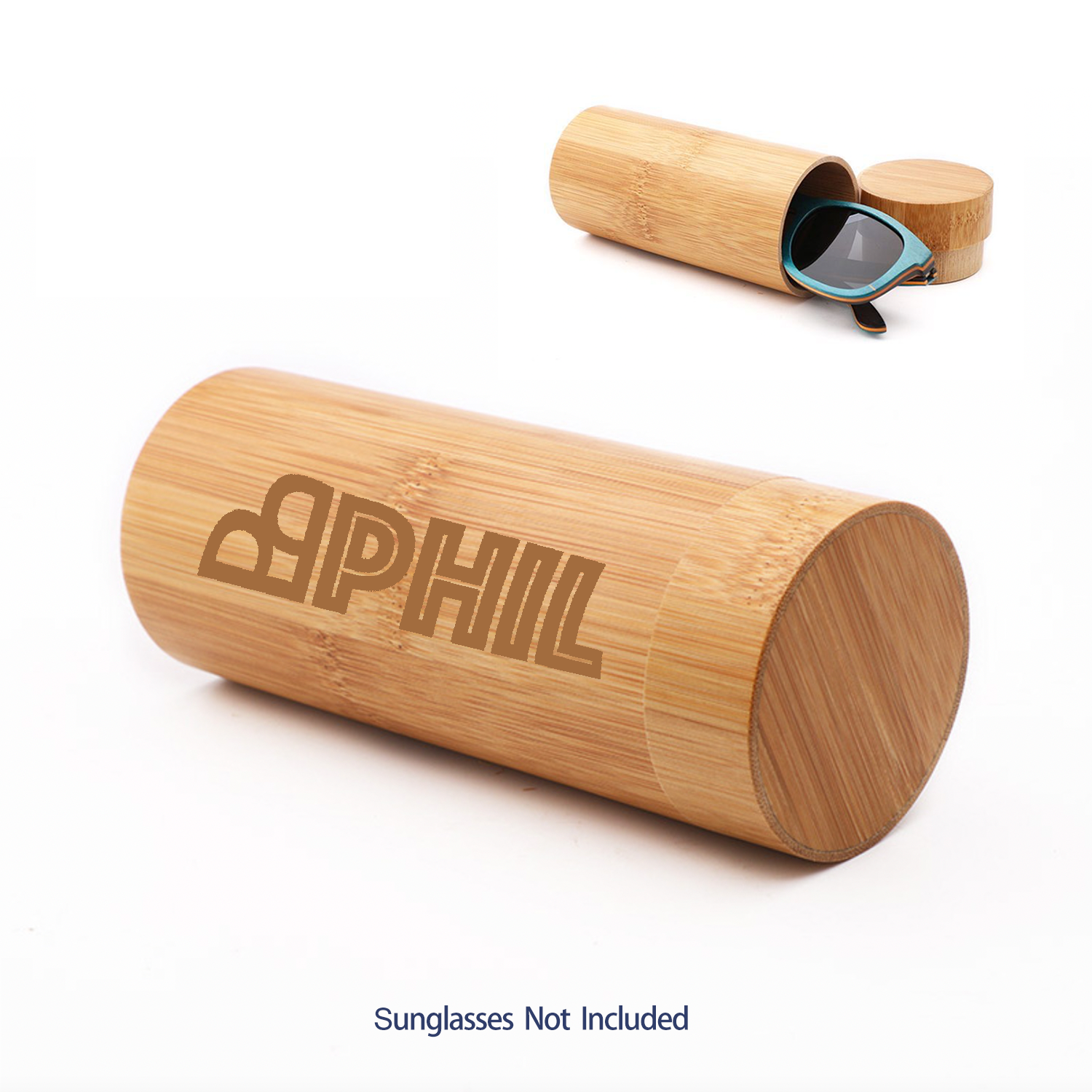 Eco Friendly Bamboo Sunglasses Protective Case