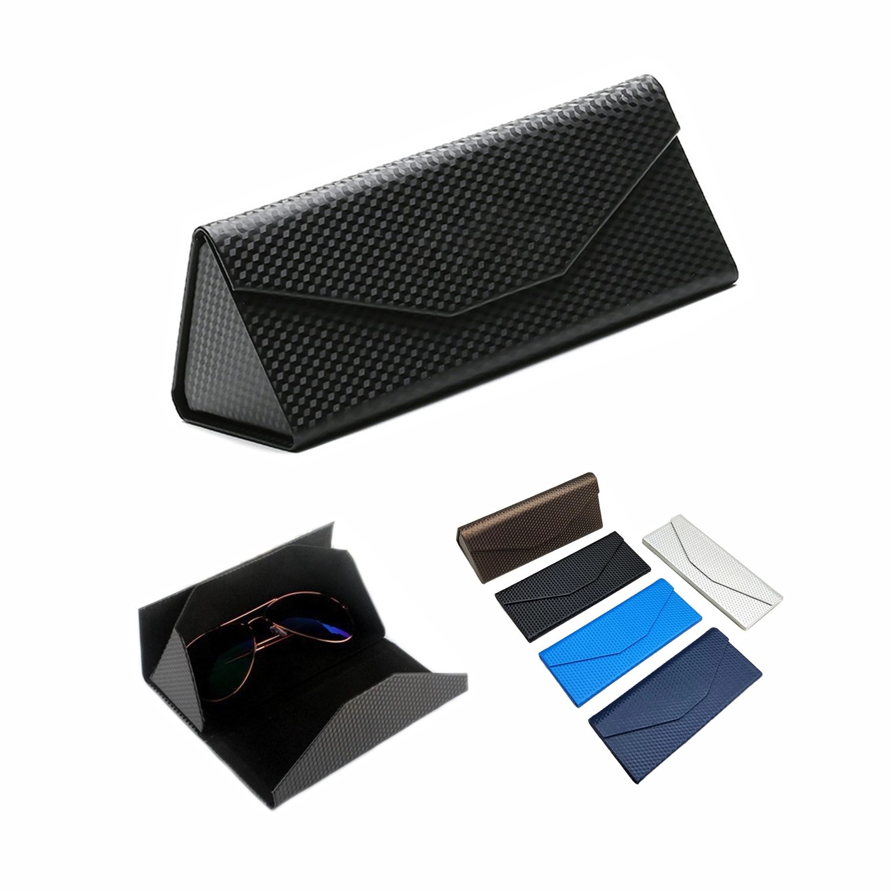Triangle Folding Glasses Case