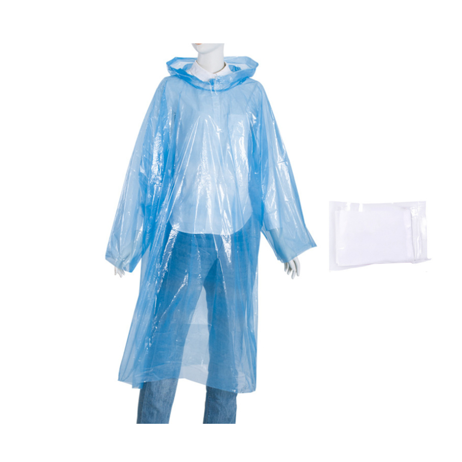 Disposable Raincoat in Pocket - Image 4