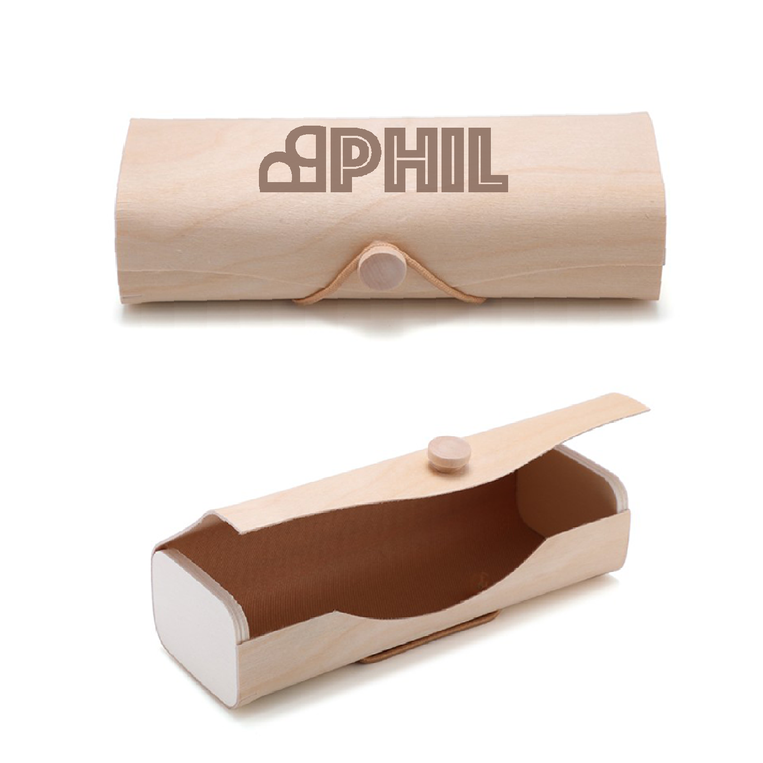 Natural Wooden Sunglasses Protective Case