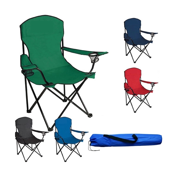 Captain's Folding Chair With Carrying Bag