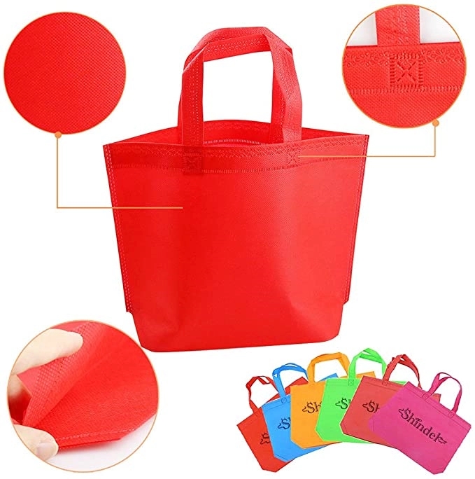 non-woven party gift tote bag with handle