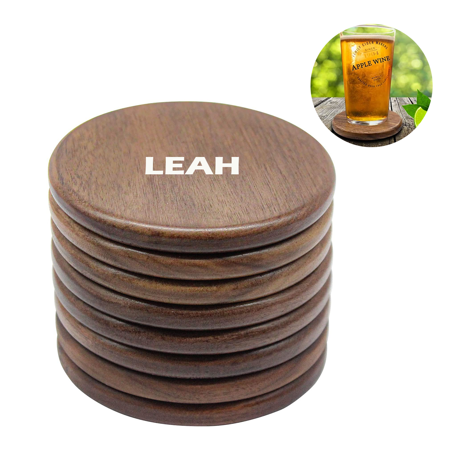 Black Walnut Coaster