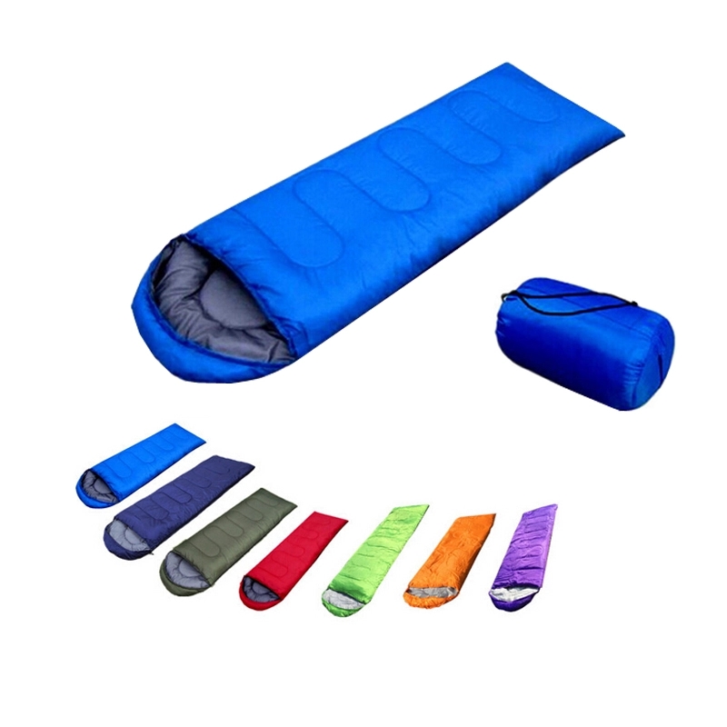 Outdoor envelope sleeping bag