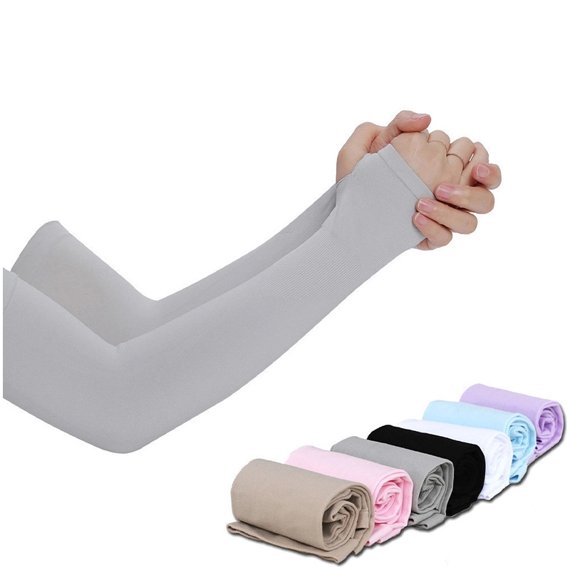 Ice Silk Cooling Arm Sleeves