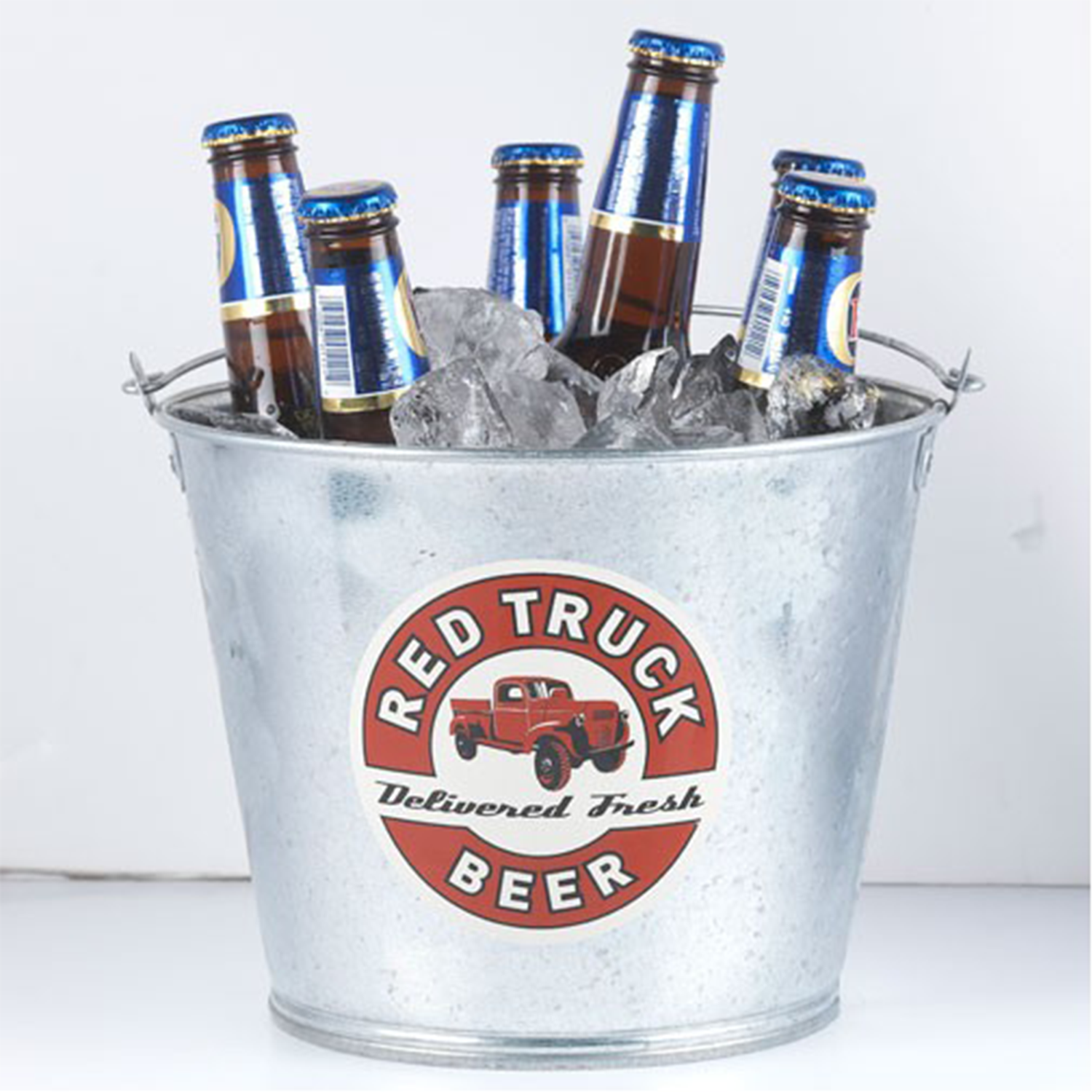 Galvanized Ice Bucket