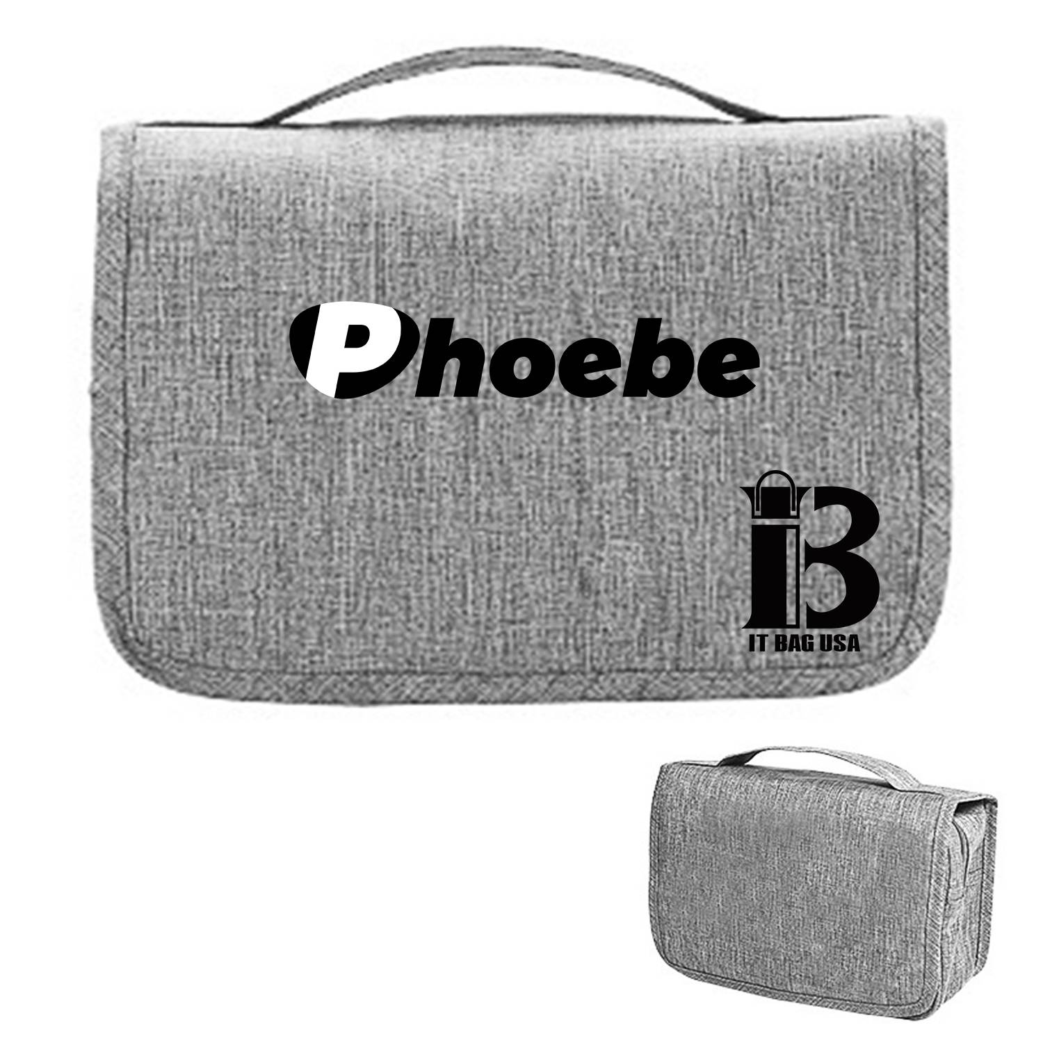 Toiletry Bag, Hanging Travel Makeup Bag For Women,