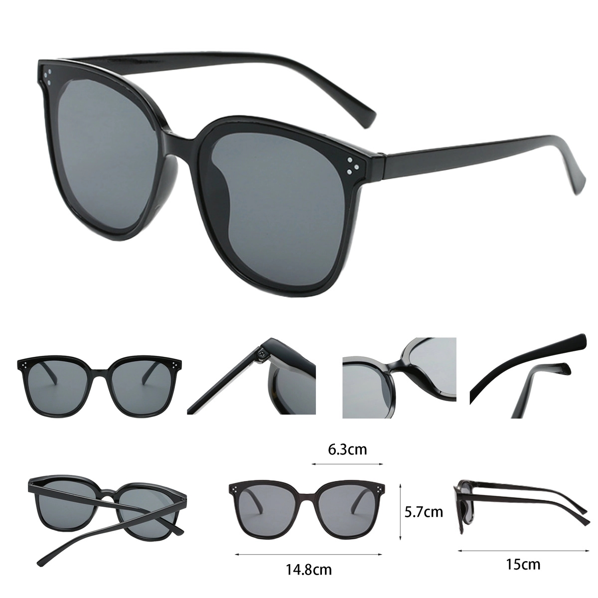Black Frame Sunglasses