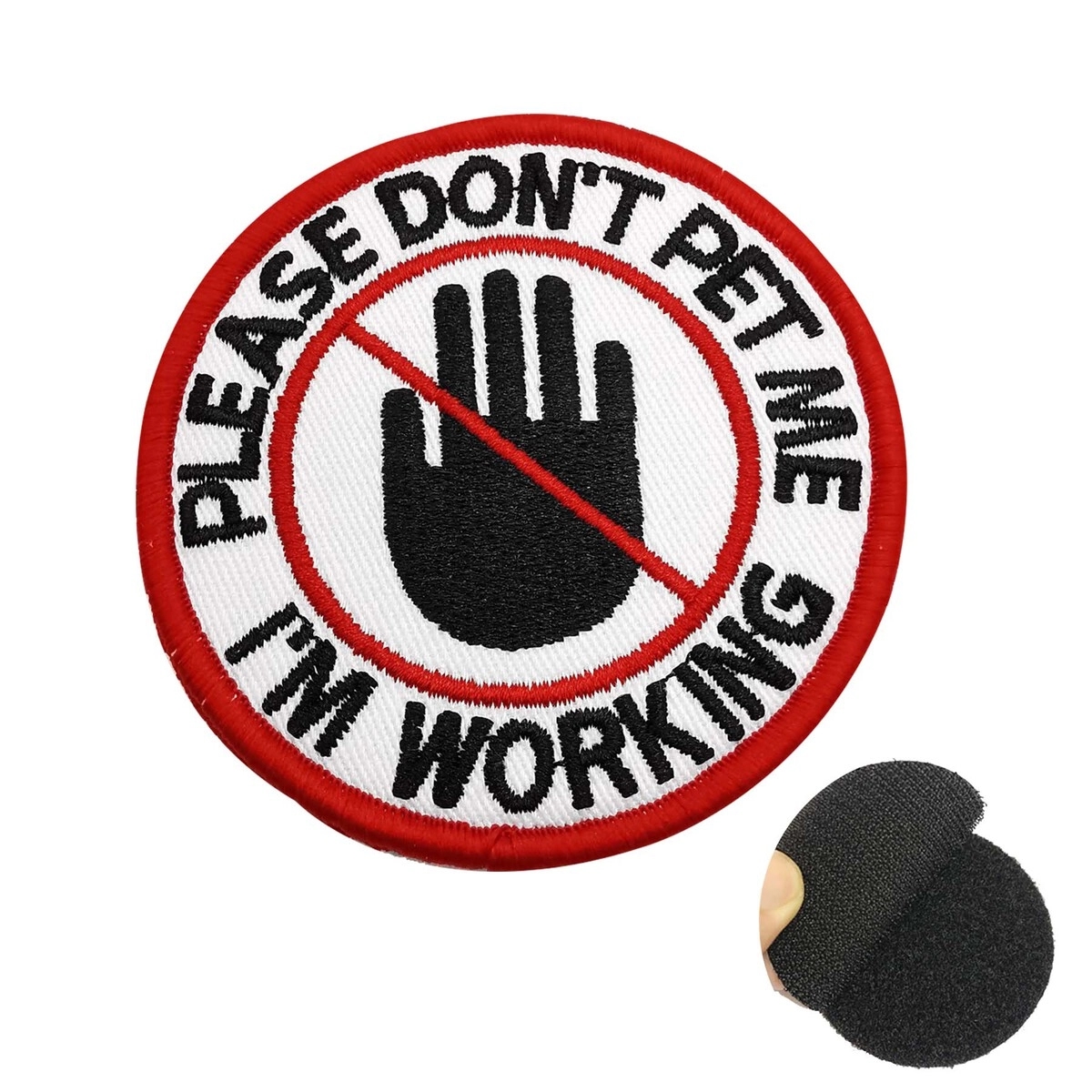 Custom Embroidered Patch Back