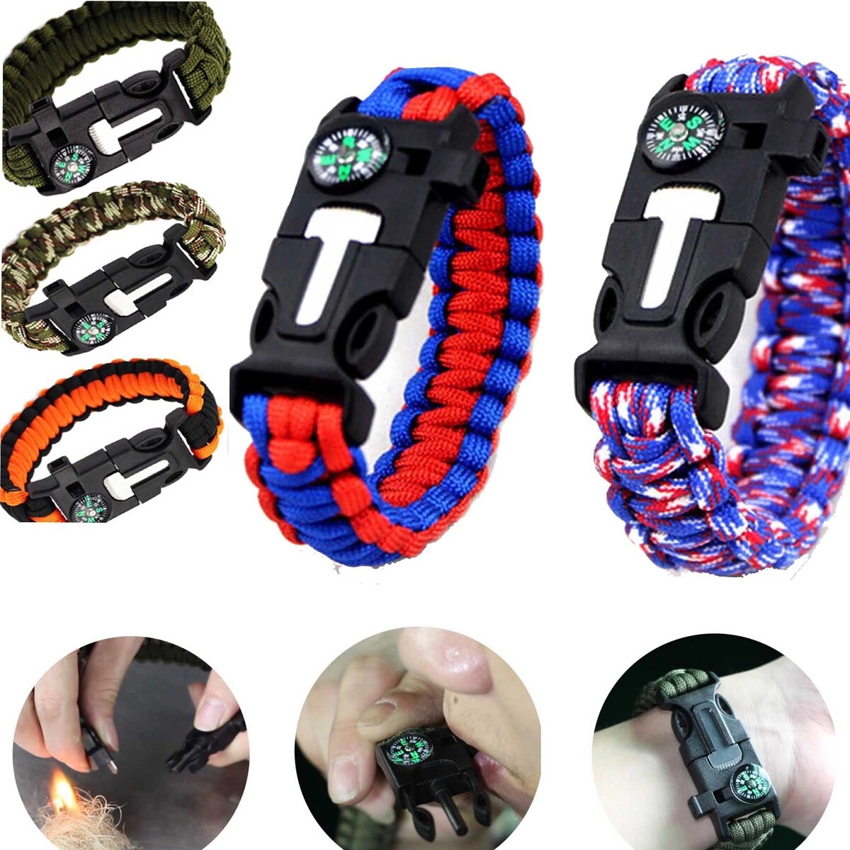 Outdoor Survival Bracelet