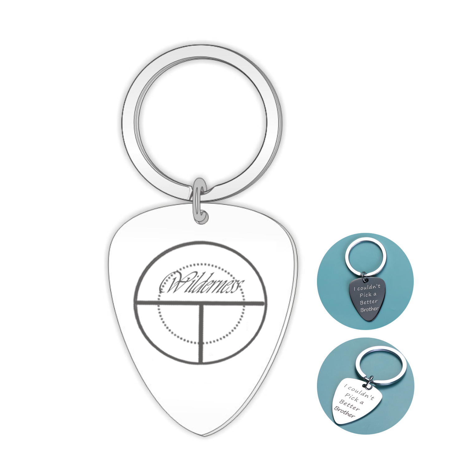 Stainless Steel Guitar Pick