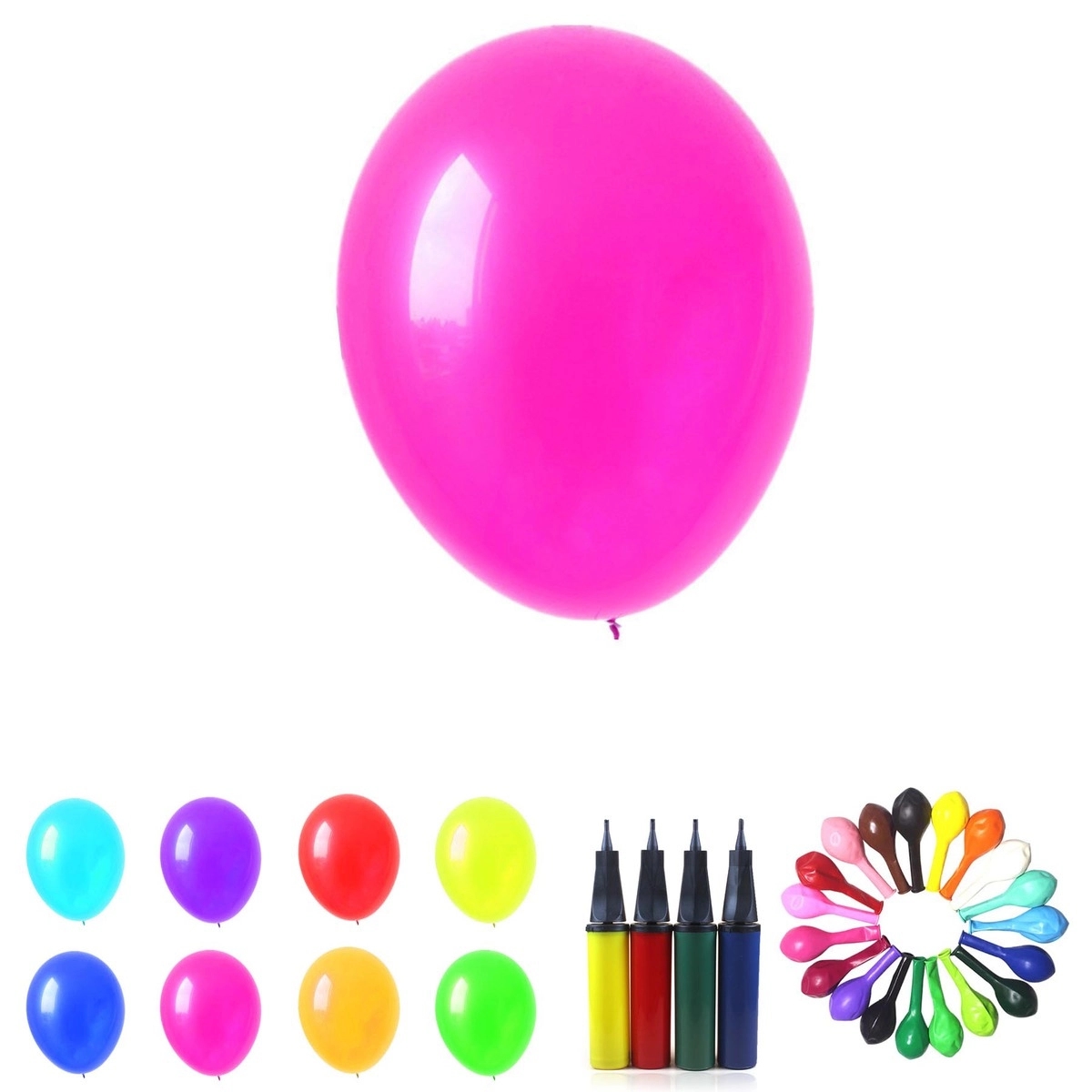 12" Celebration Wedding Party Latex Oval Balloons