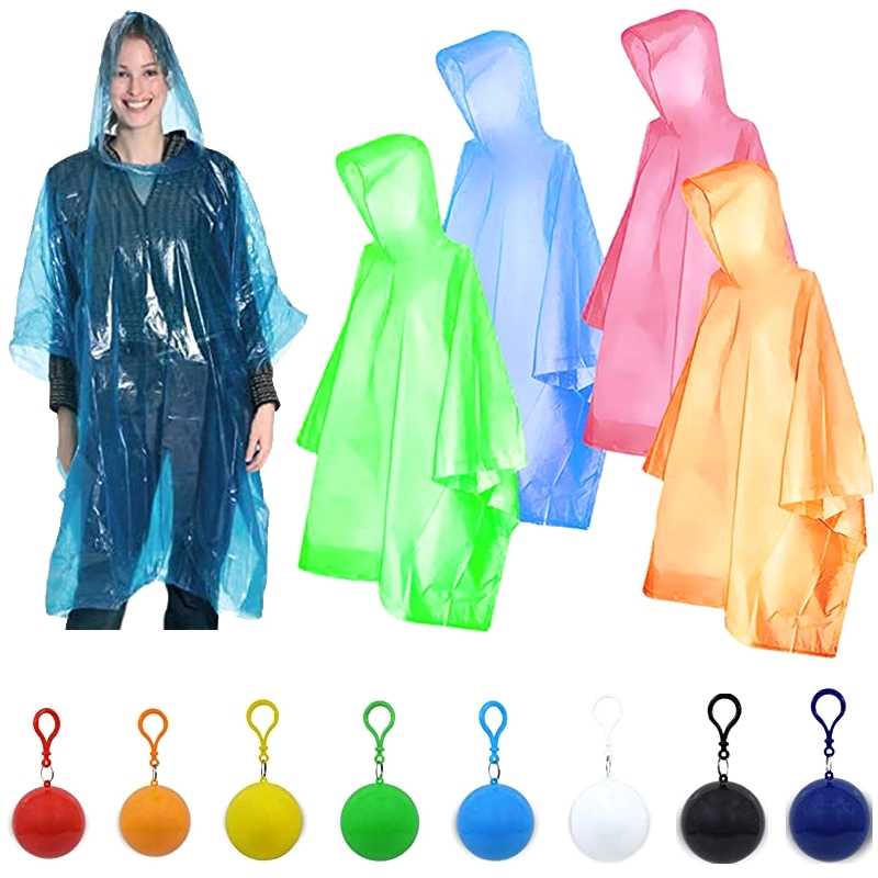 Raincoat Ball Hook Outdoor Disposable