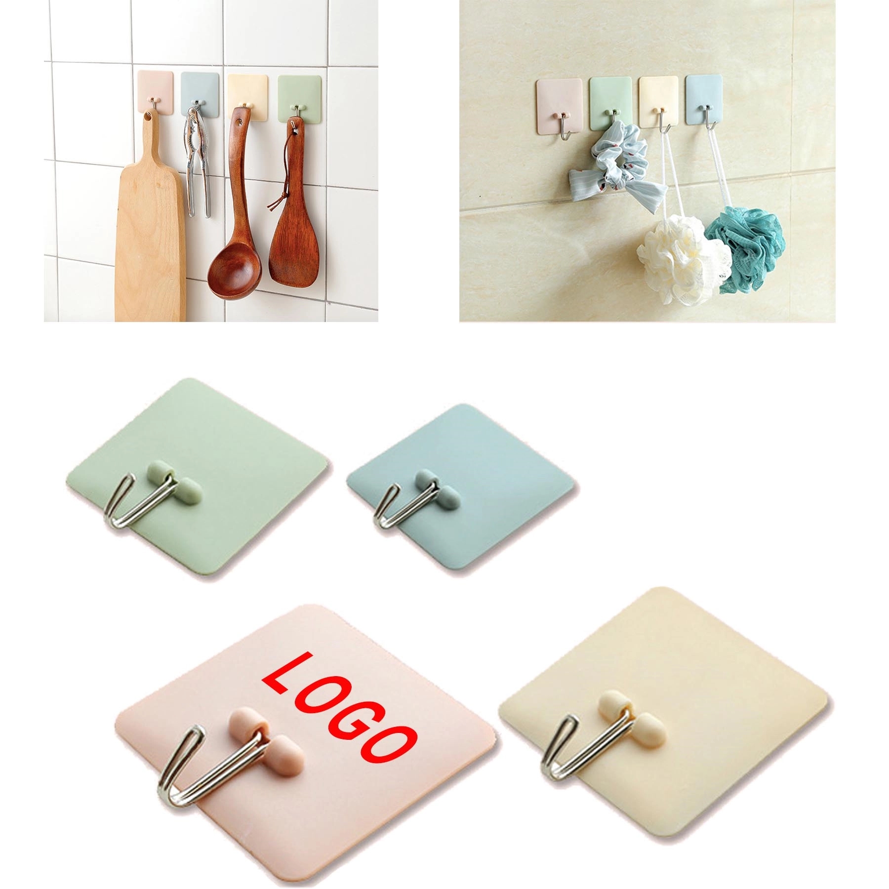 Heavy Duty Adhesive Wall Hook