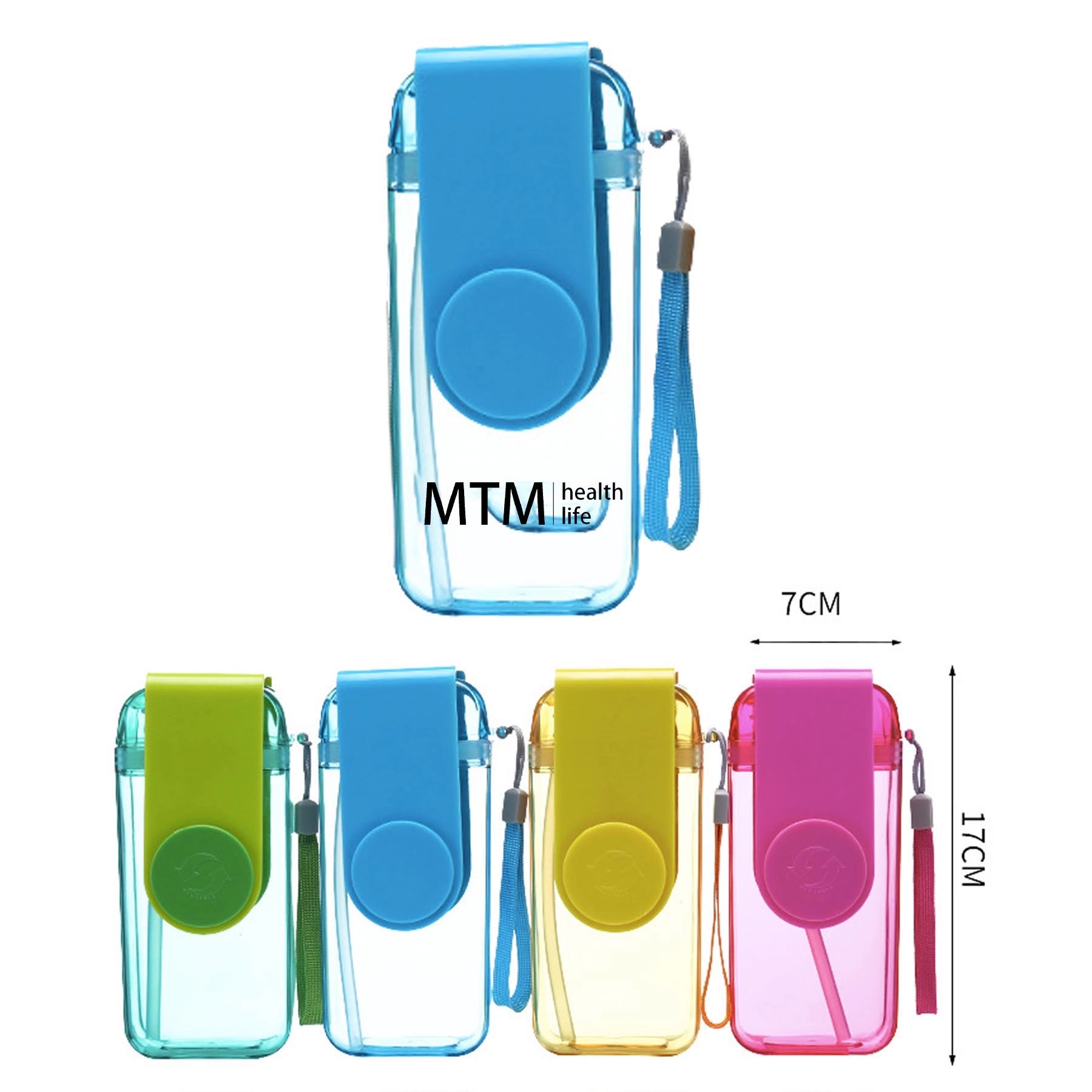 12.8 OZ U disk Sharp Drinking Water Bottle