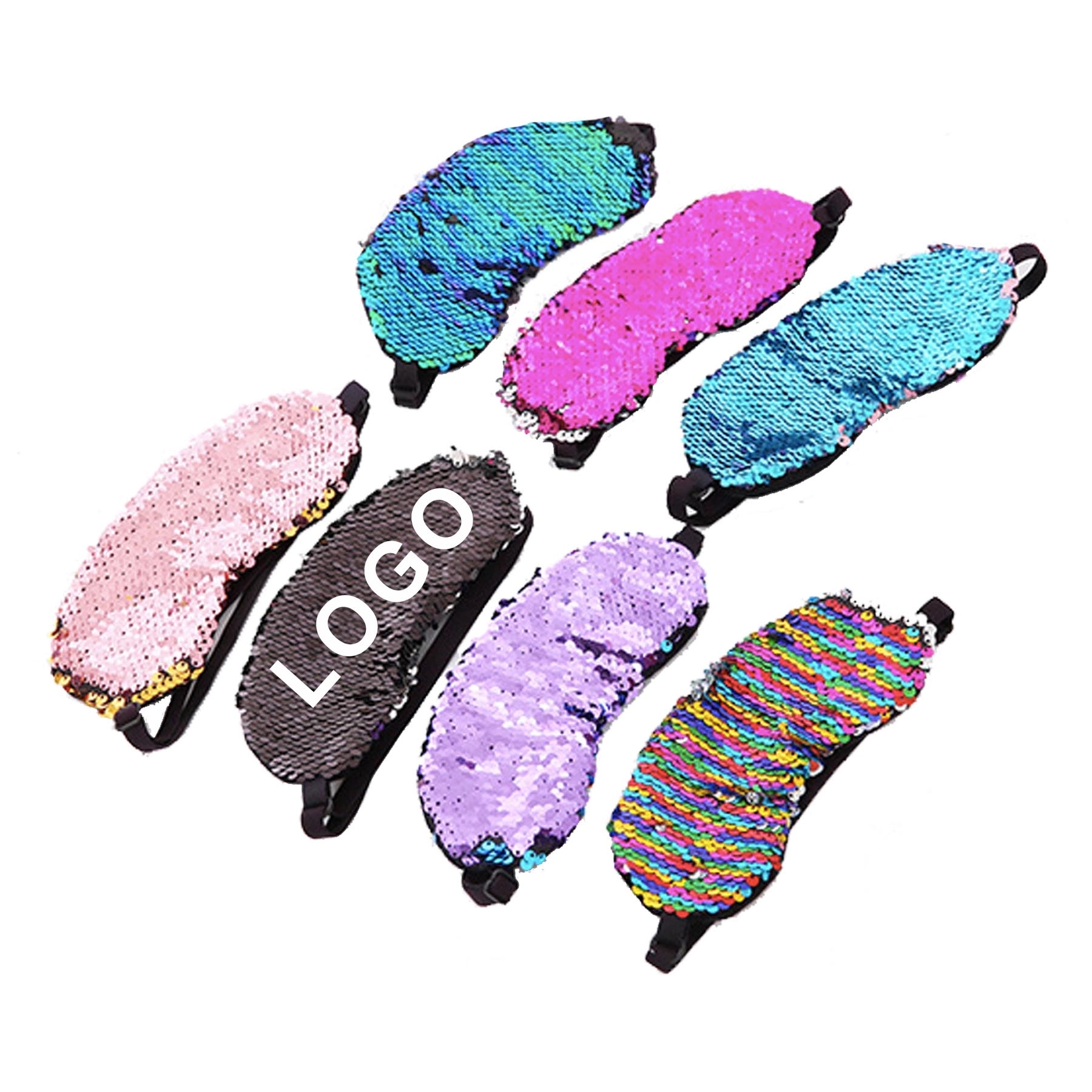 Fashion Reversible Sequin Eye Mask