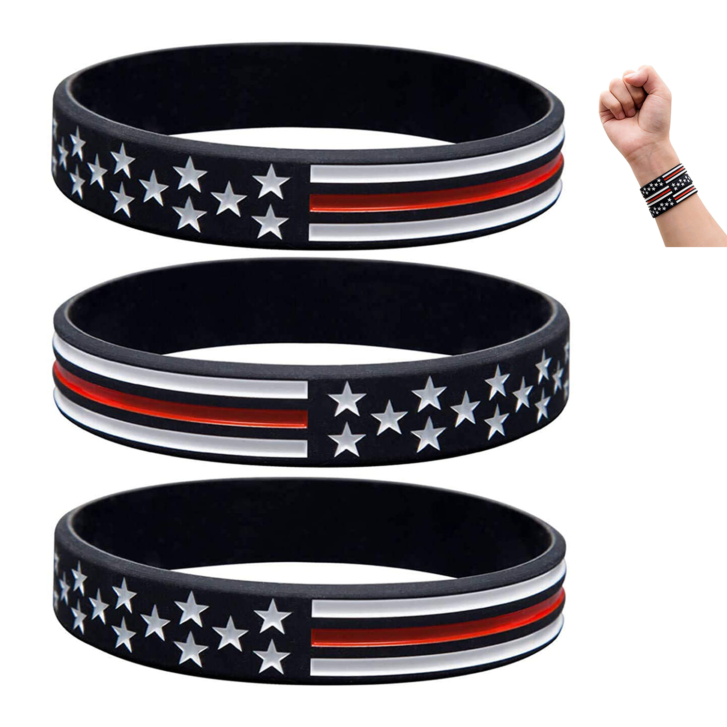American Flag Bracelets